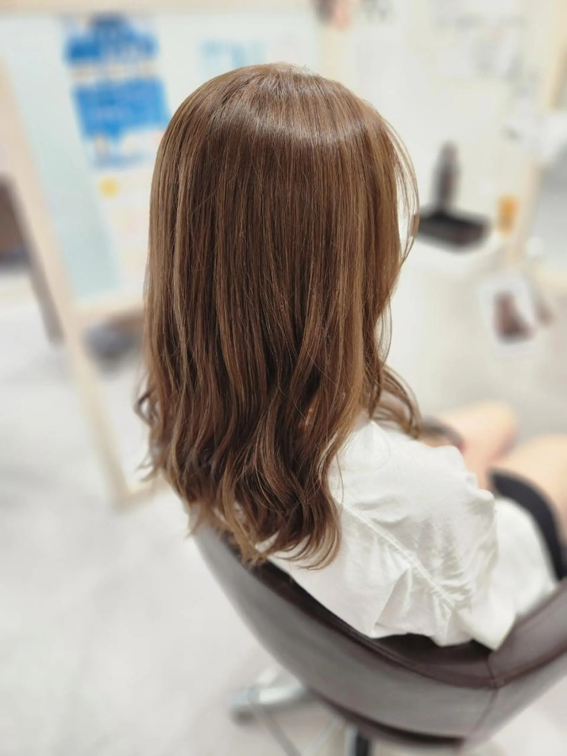 セミロング カラー 髪質改善 似合わせカット トリートメント ヘアカラー トリートメント ヘッドスパ HANA🌿髪質改善 サロン【HACO】のヘアスタイル