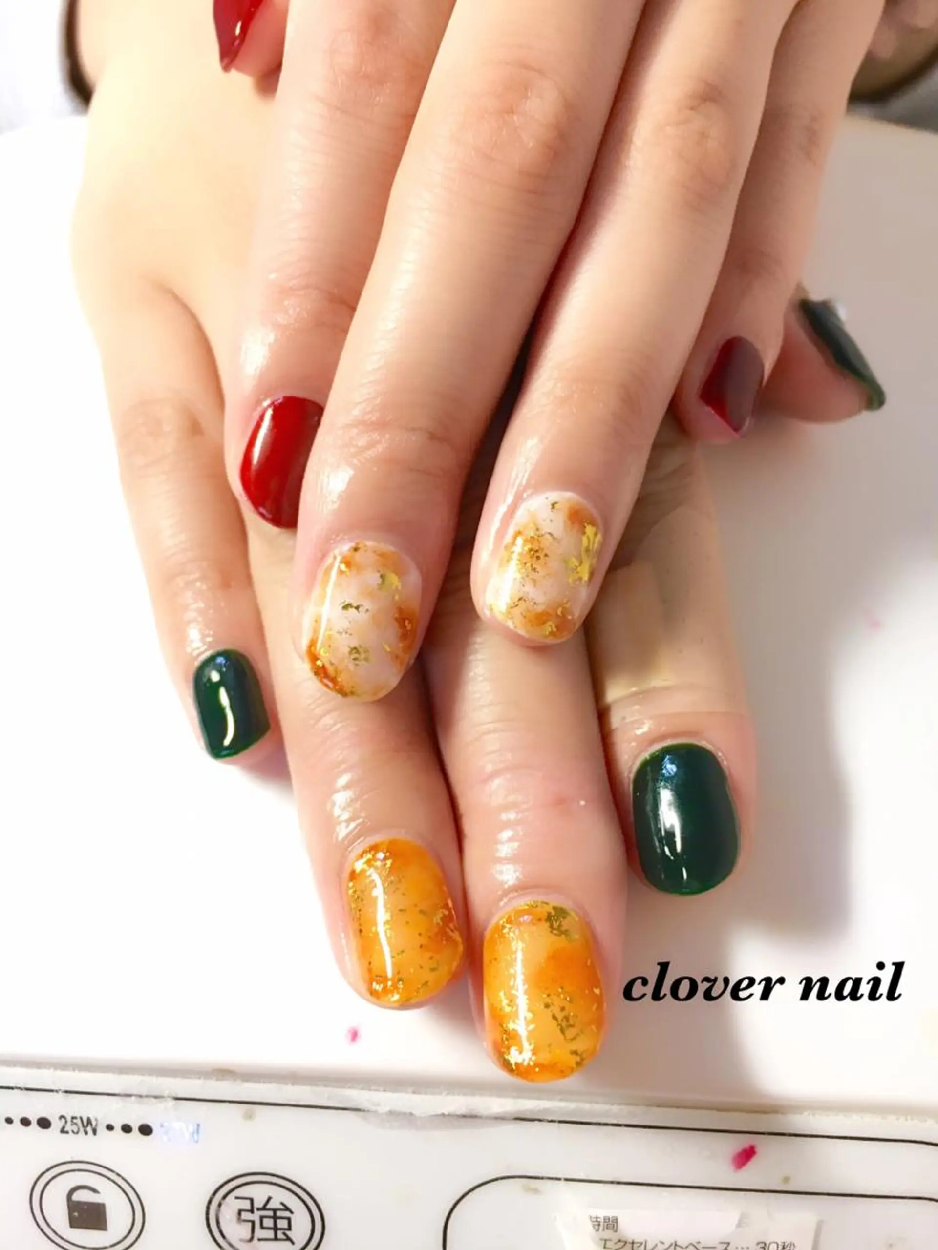 ネイル clover nailのネイルデザイン