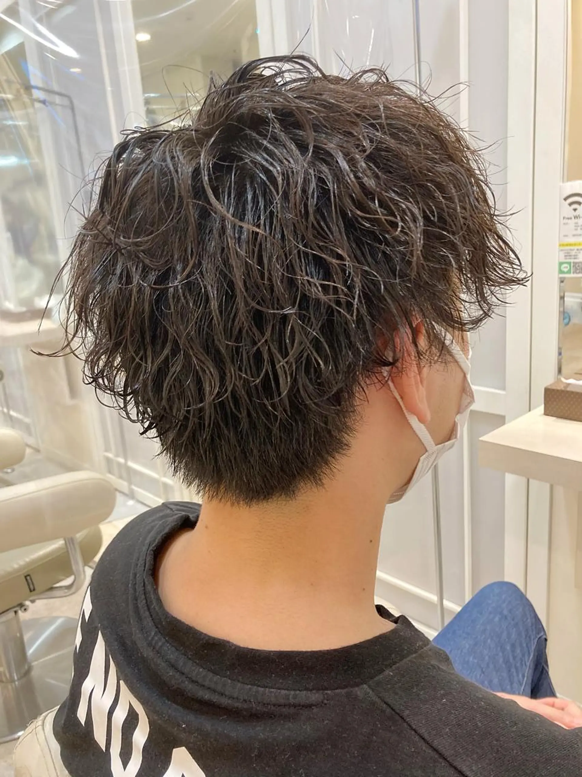 パーマ メンズ メンズパーマ 波巻きパーマ ✨パーマ特化 遠藤 まりえ✨のヘアスタイル