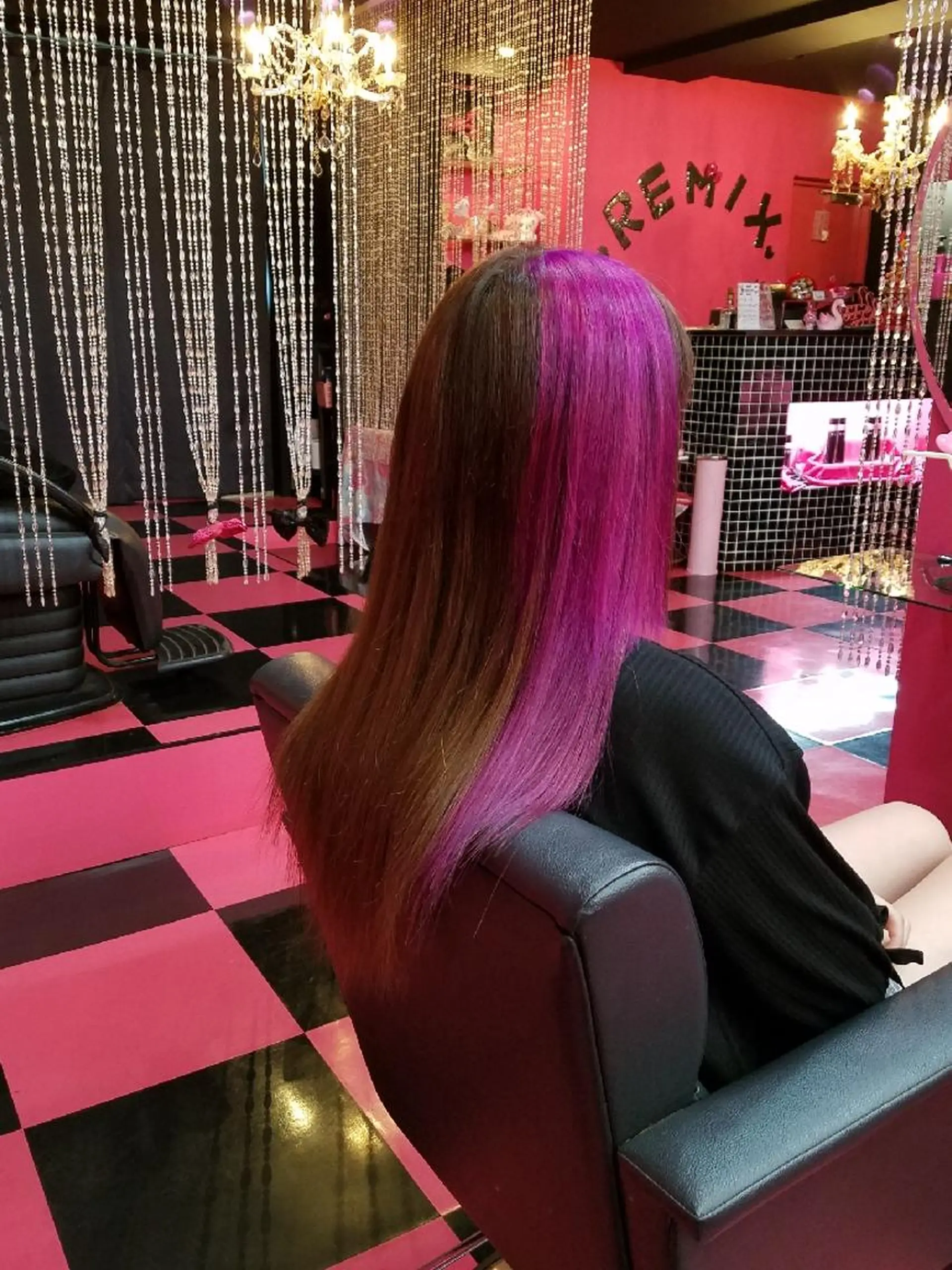 ロング カラー ブリーチ エクステ REMIX　by　  Love　hairのヘアスタイル