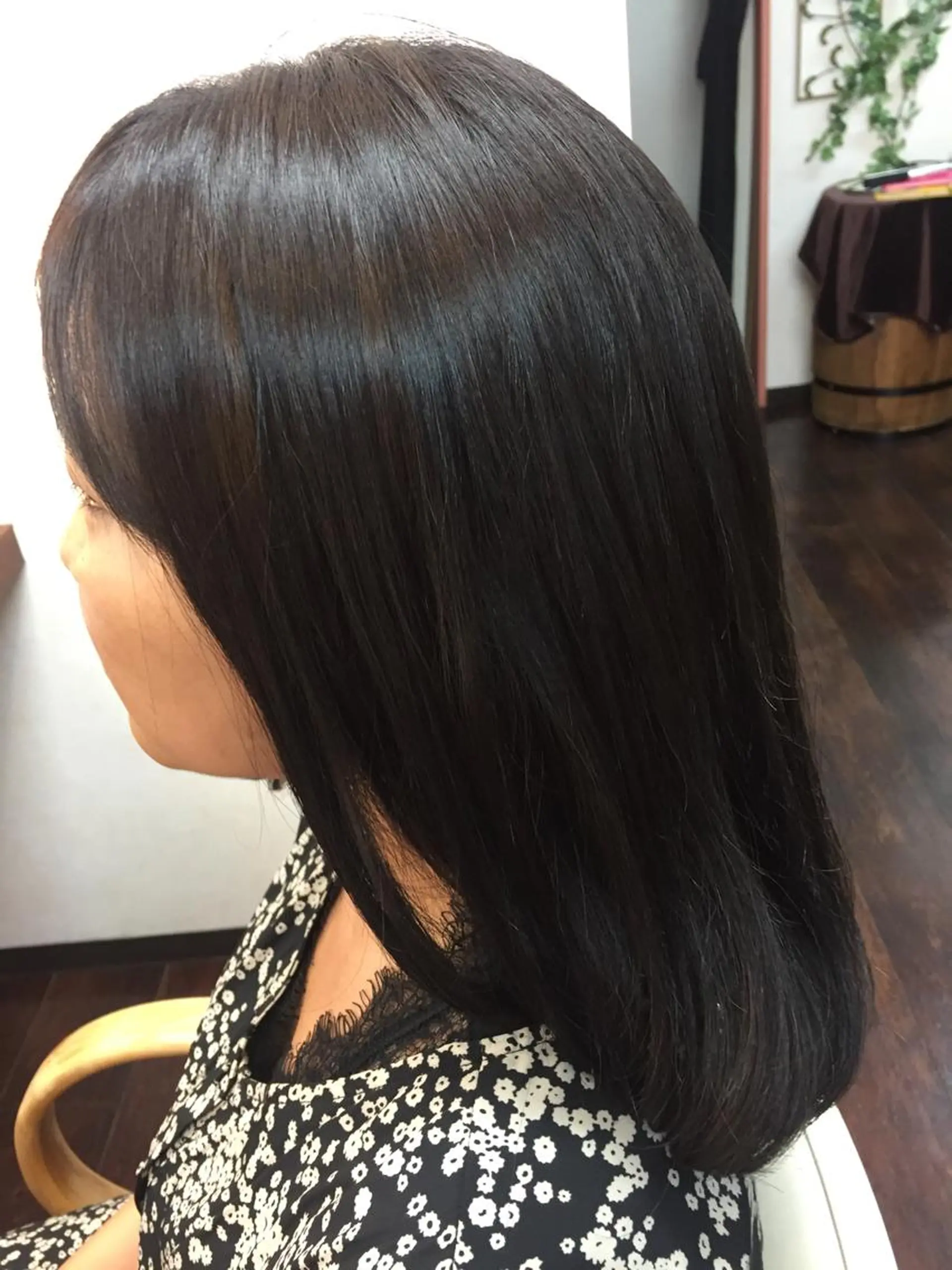 ロング カラー パーマ 桧山 真のヘアスタイル