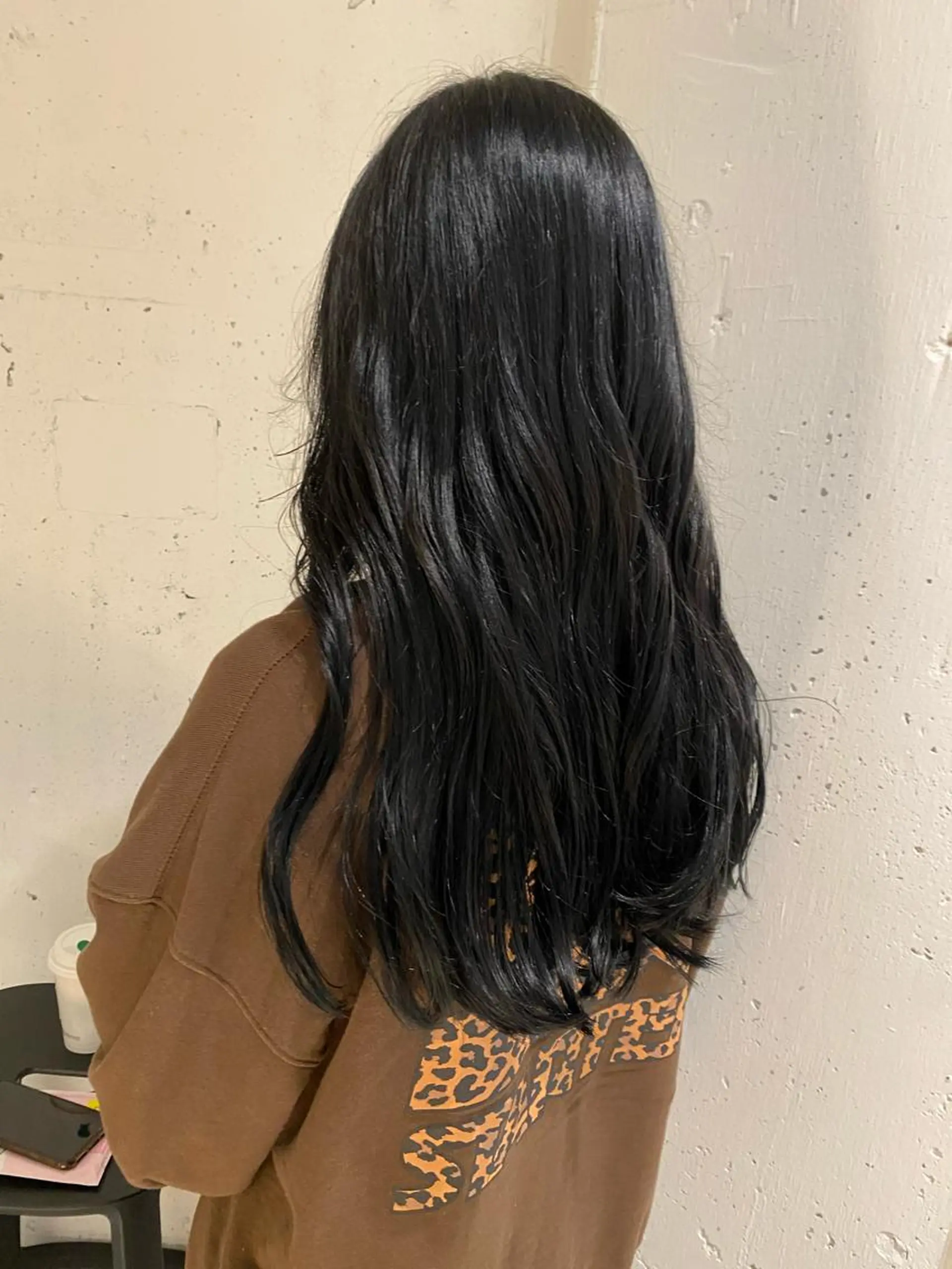 ロング カラー ヘアカラー トリートメント ヘアセット ナチュラル/韓国💎 haruka 💎のヘアスタイル