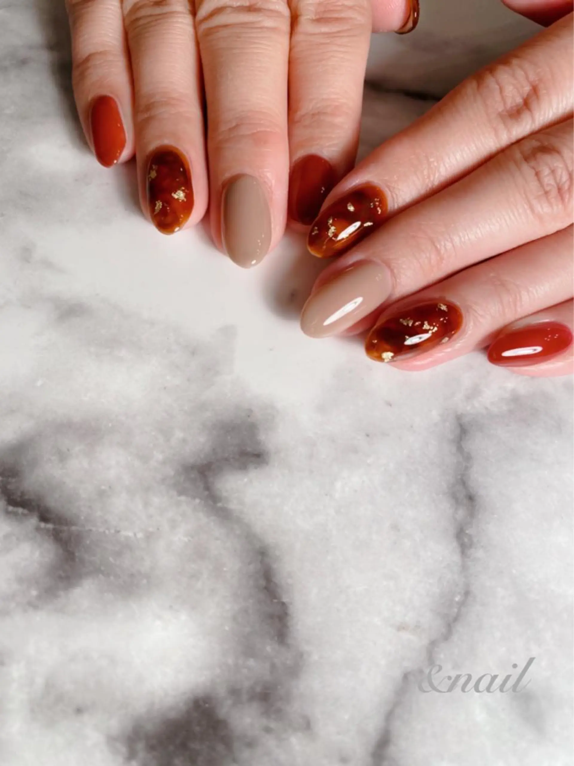 ネイル ハンドネイル & nail アンドネイルのネイルデザイン