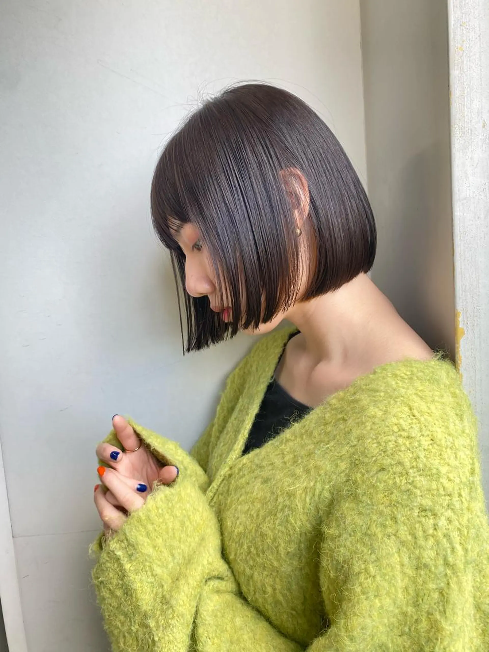 ショート ボブ garage.所属・吉田 慎冴/メンズパーマのヘアスタイル