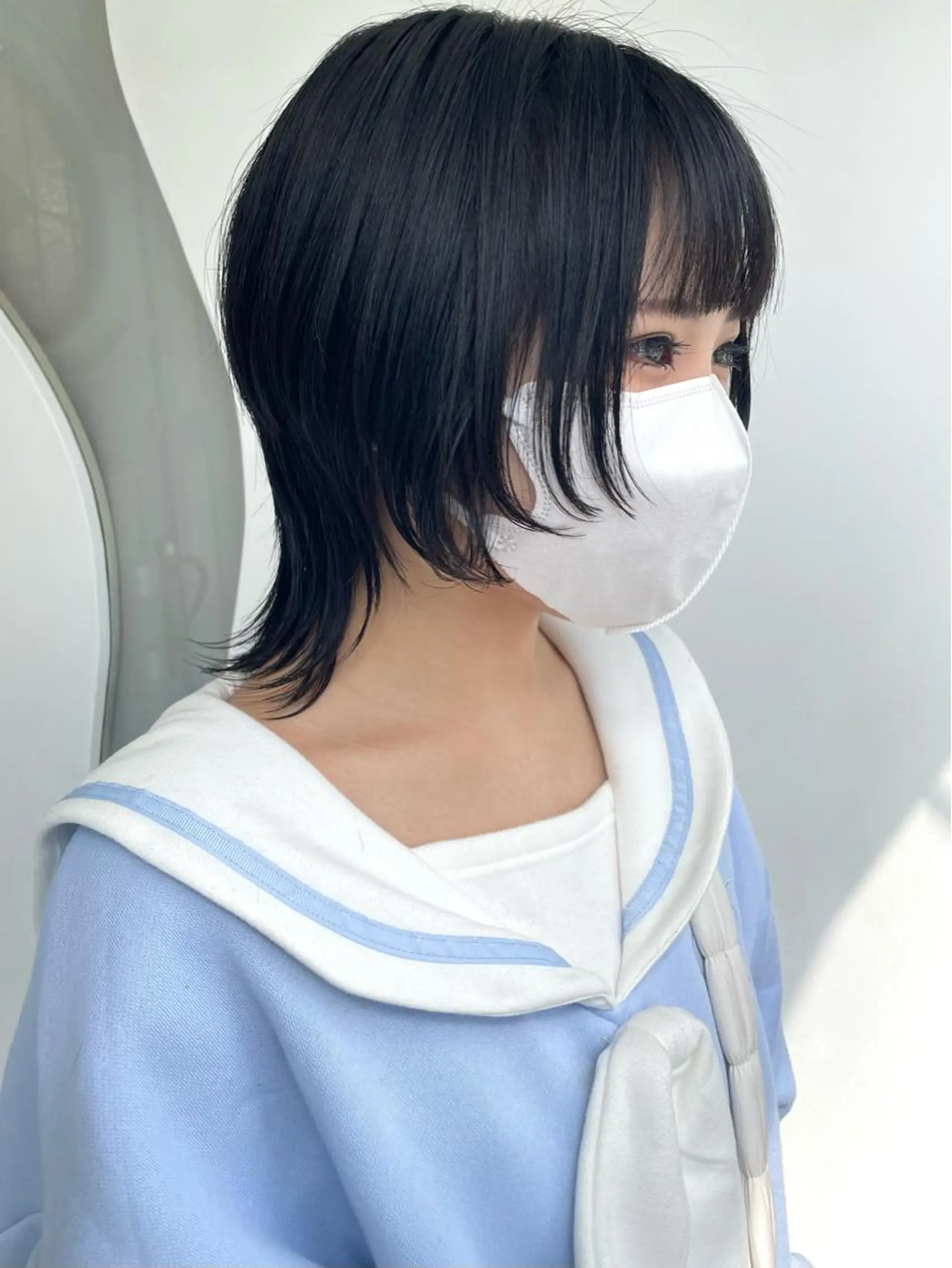 ショート 顔まわりレイヤー レイヤーカット ショートヘア ウルフカット 🐺高椋 海/ウルフ/レイヤーのヘアスタイル