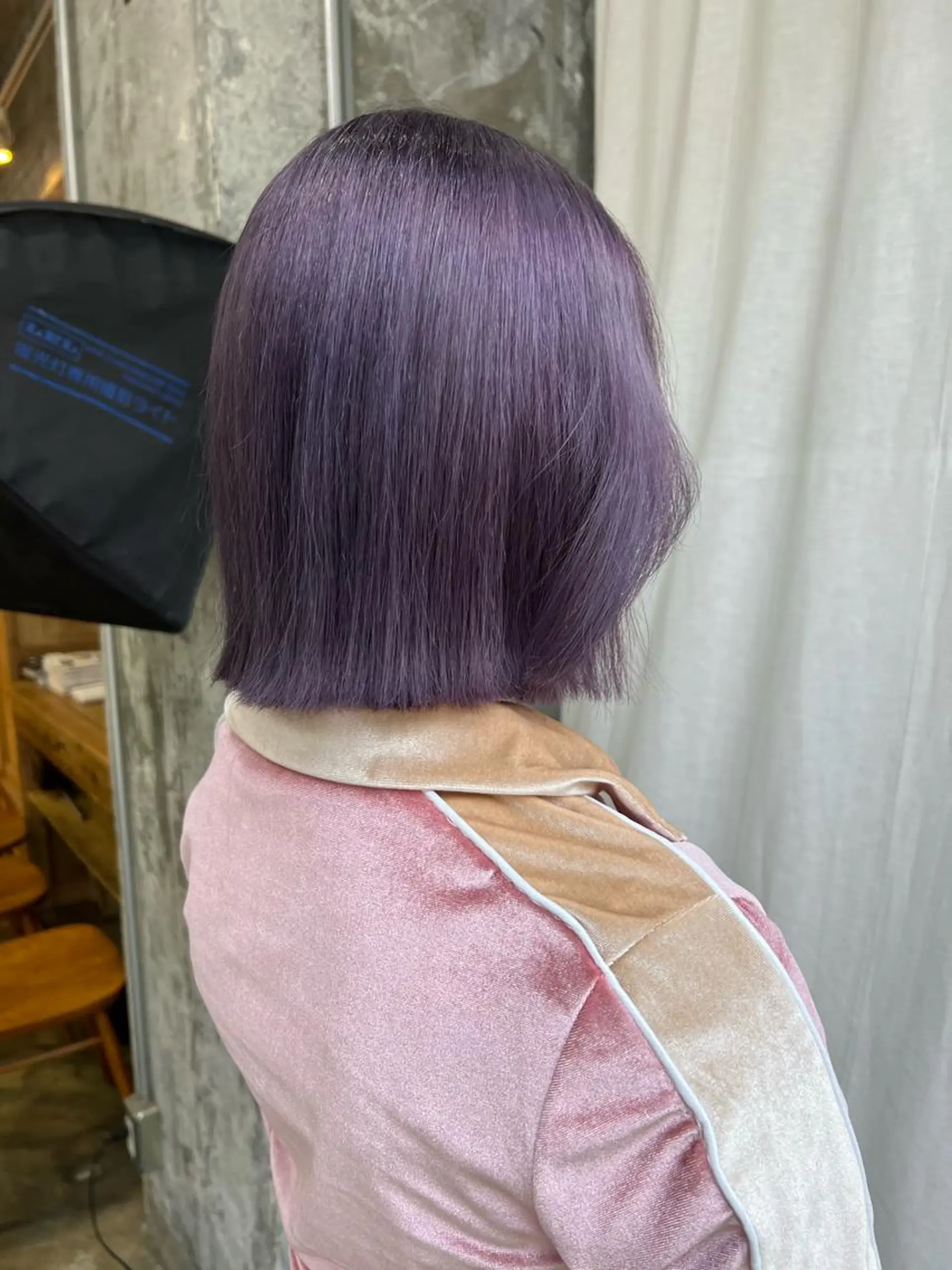 ミディアム ヘアアレンジ ヘアカラー トリートメント ツガミ リナのヘアスタイル