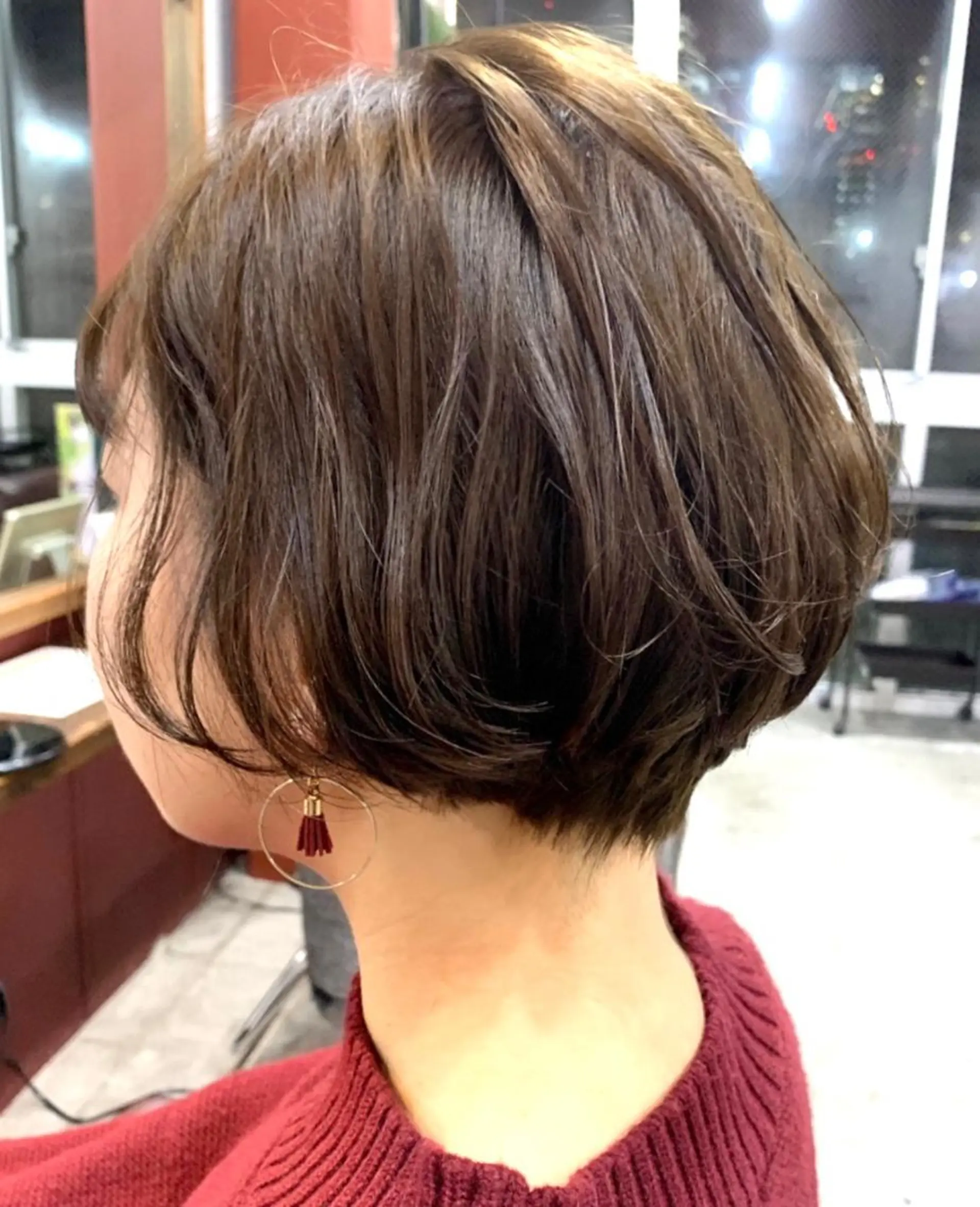 ショート 福地 礼奈のヘアスタイル