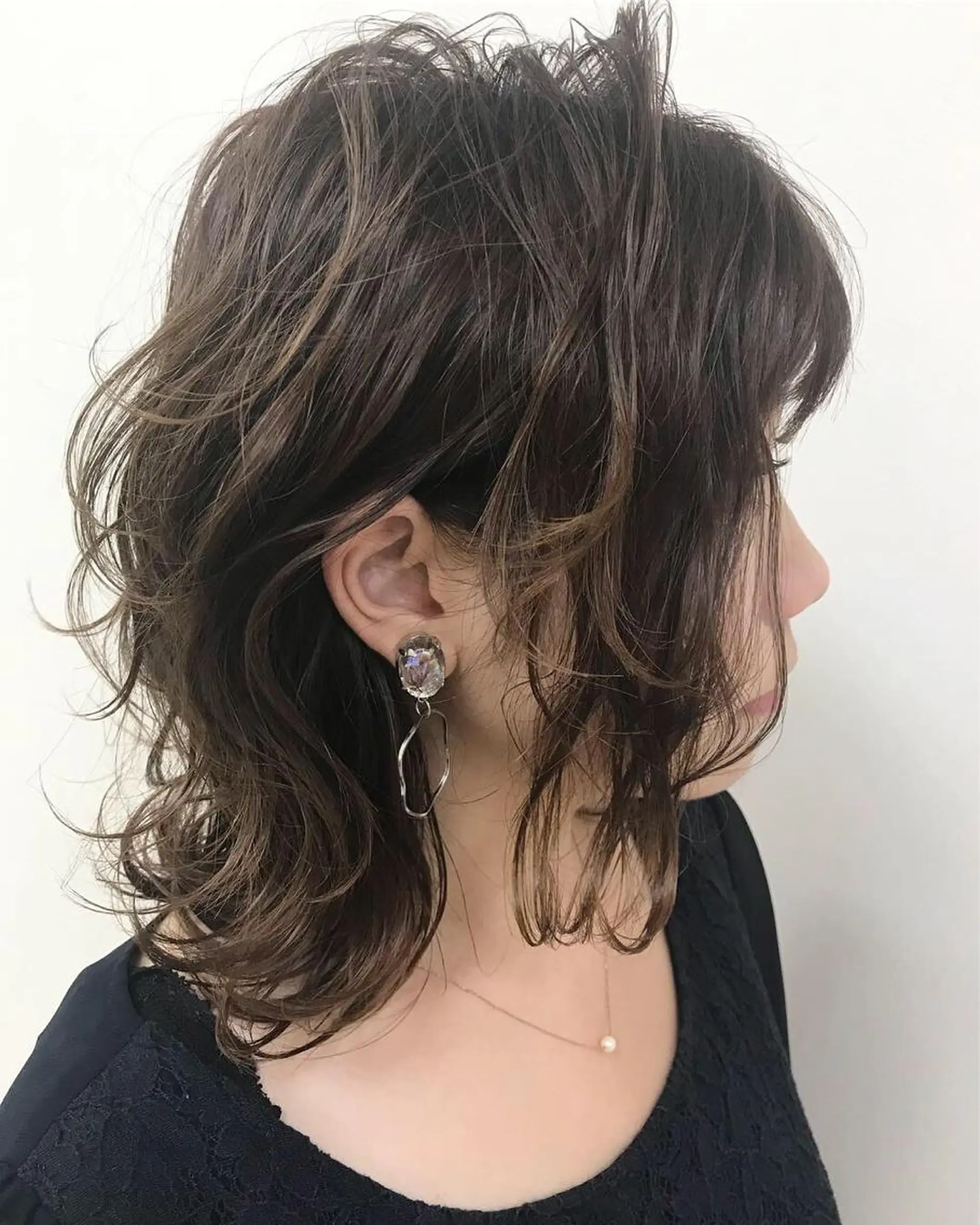ミディアム カラー パーマ ヘアアレンジ メンズ キッズ ネイル マツエク・マツパ 子どものヘアアレンジ Lien 深井店のヘアスタイル