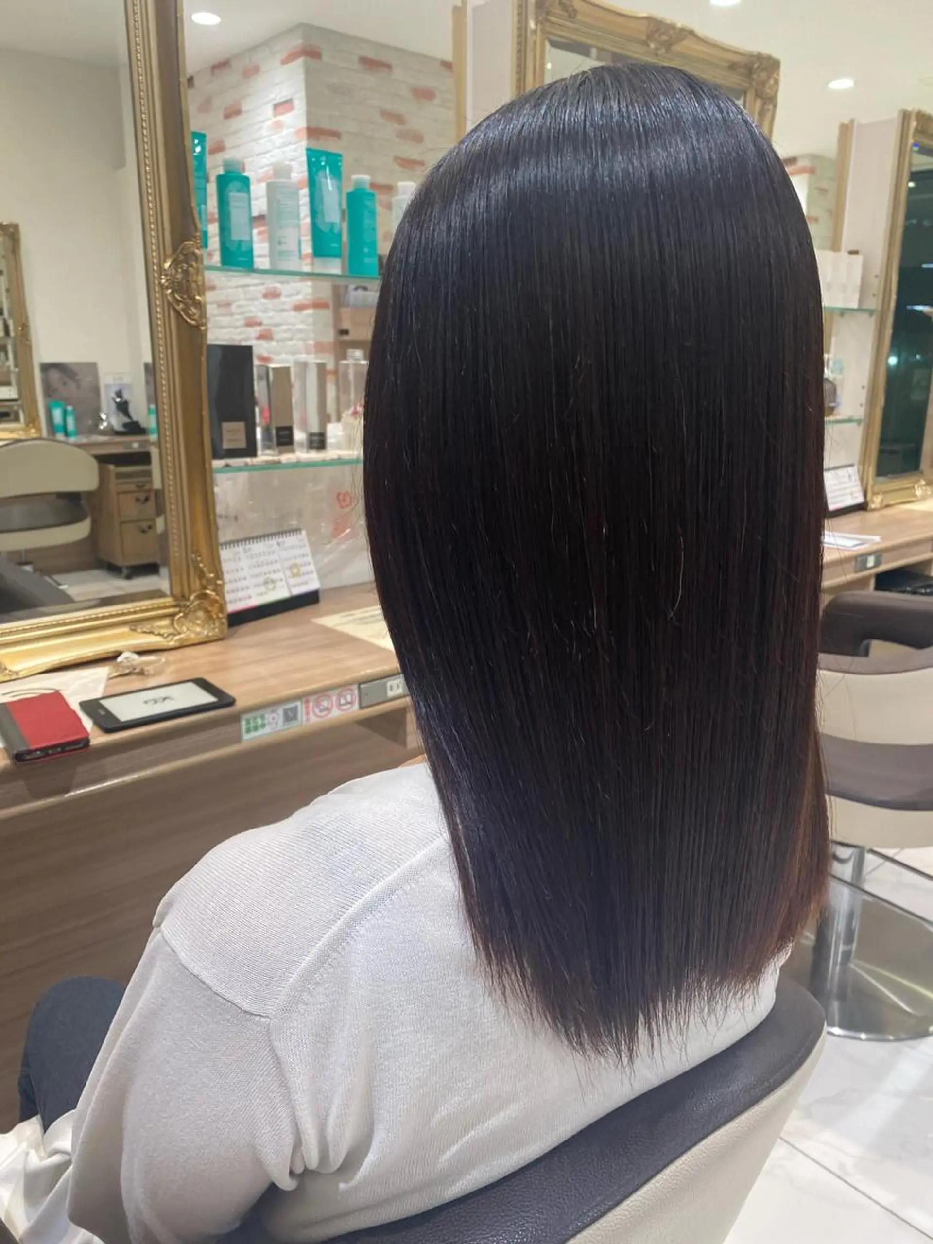 ロング ✨美髪／縮毛矯正 講師 ／塚田健✨のヘアスタイル