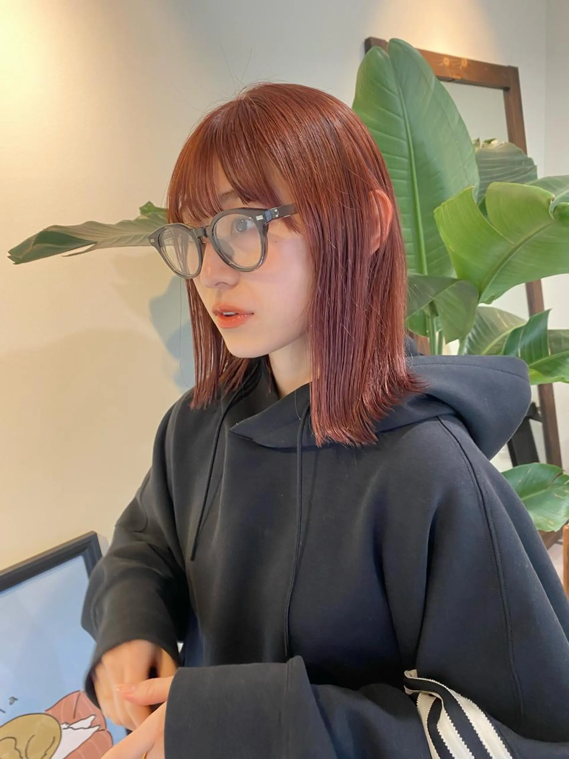 ミディアム カラー Clore所属・うる艶ヘア♡韓国好き 透明感　shotaのヘアスタイル