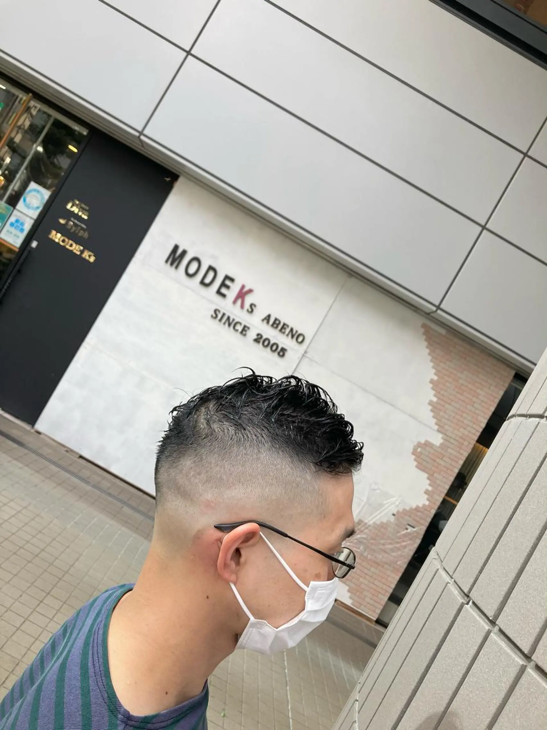 ショート メンズ フェードカット スキンフェード カット SHAFT Ieiriのヘアスタイル