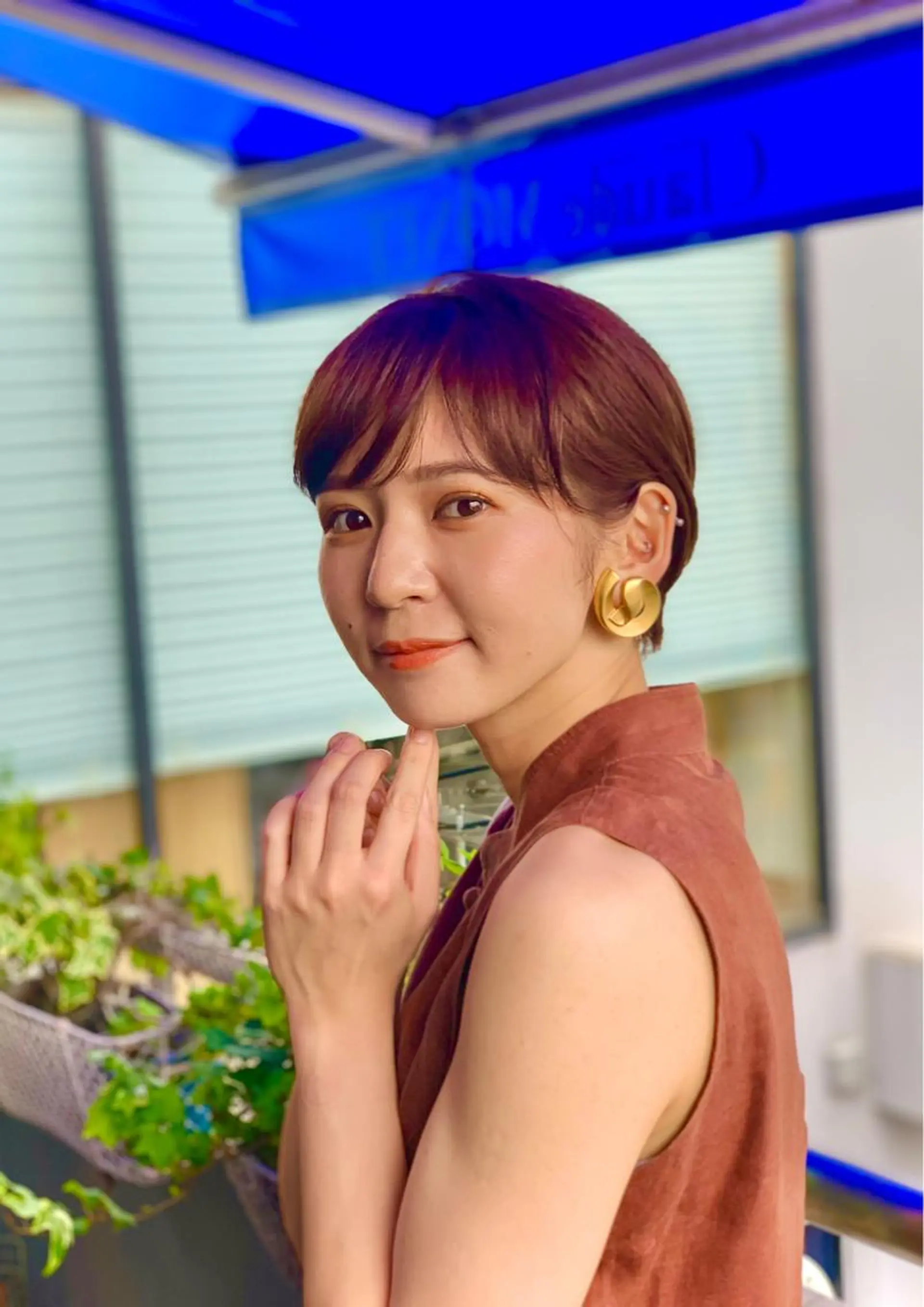 ショート 🎨インナーカラー が得意👍新垣⚜️のヘアスタイル