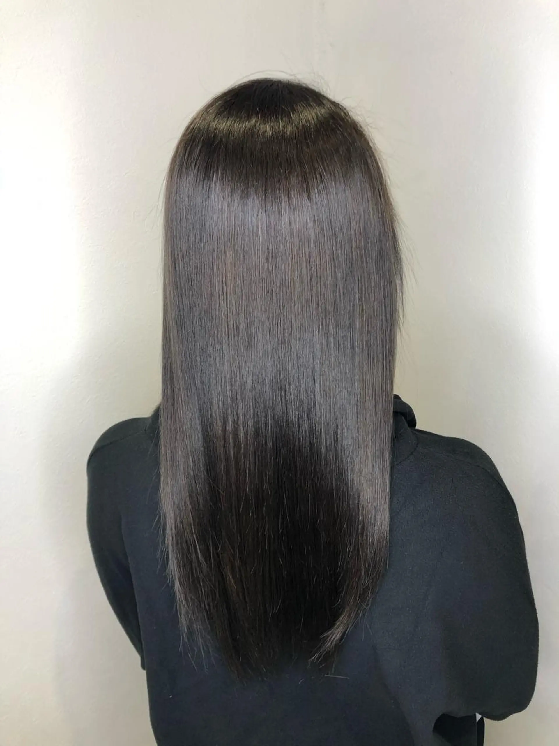 ロング 髪質改善韓国レイヤー カット内田智大のヘアスタイル