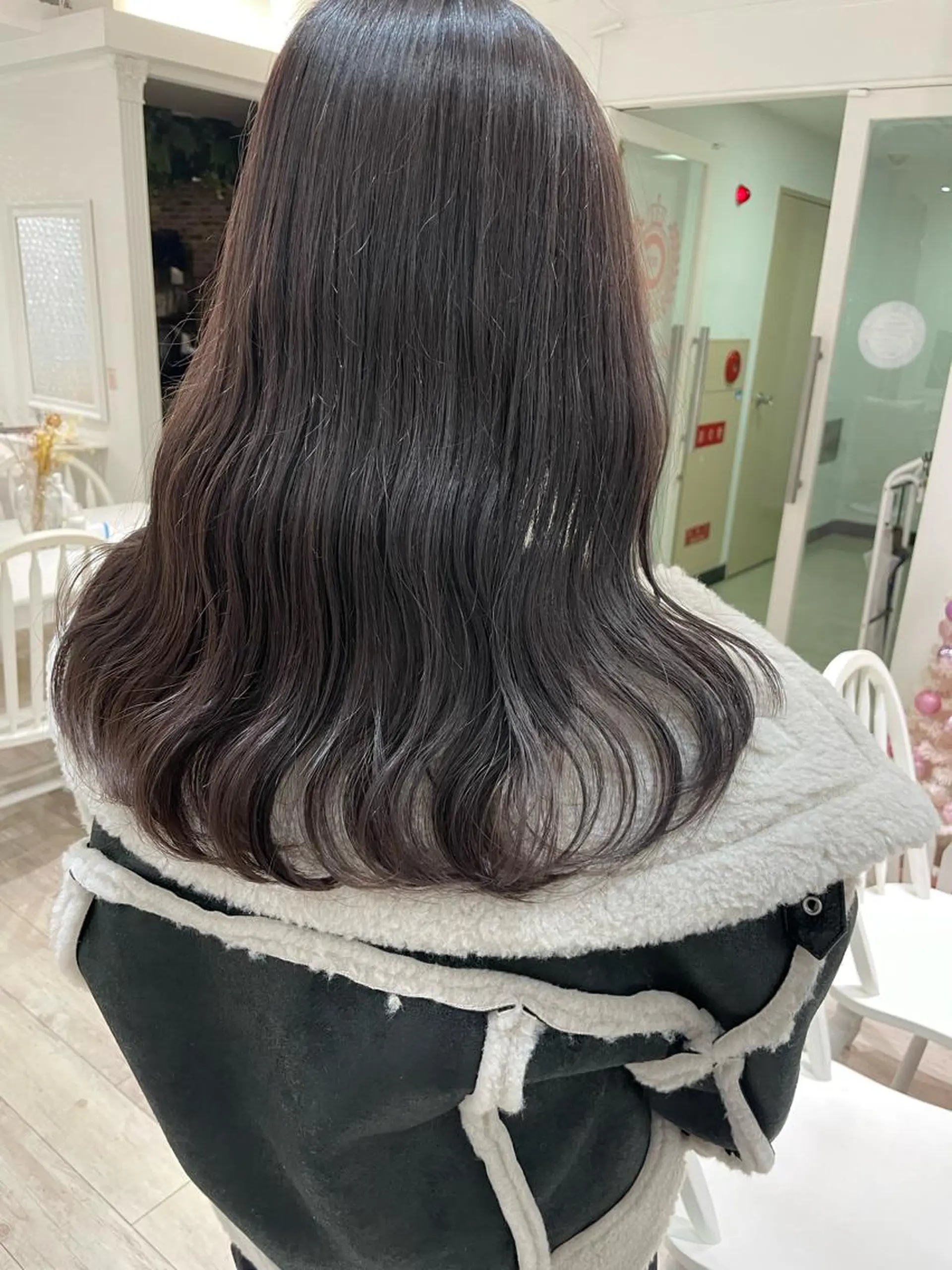 セミロング カラー カット ヘアカラー HARUKA韓国ヘア /Luana梅田のヘアスタイル