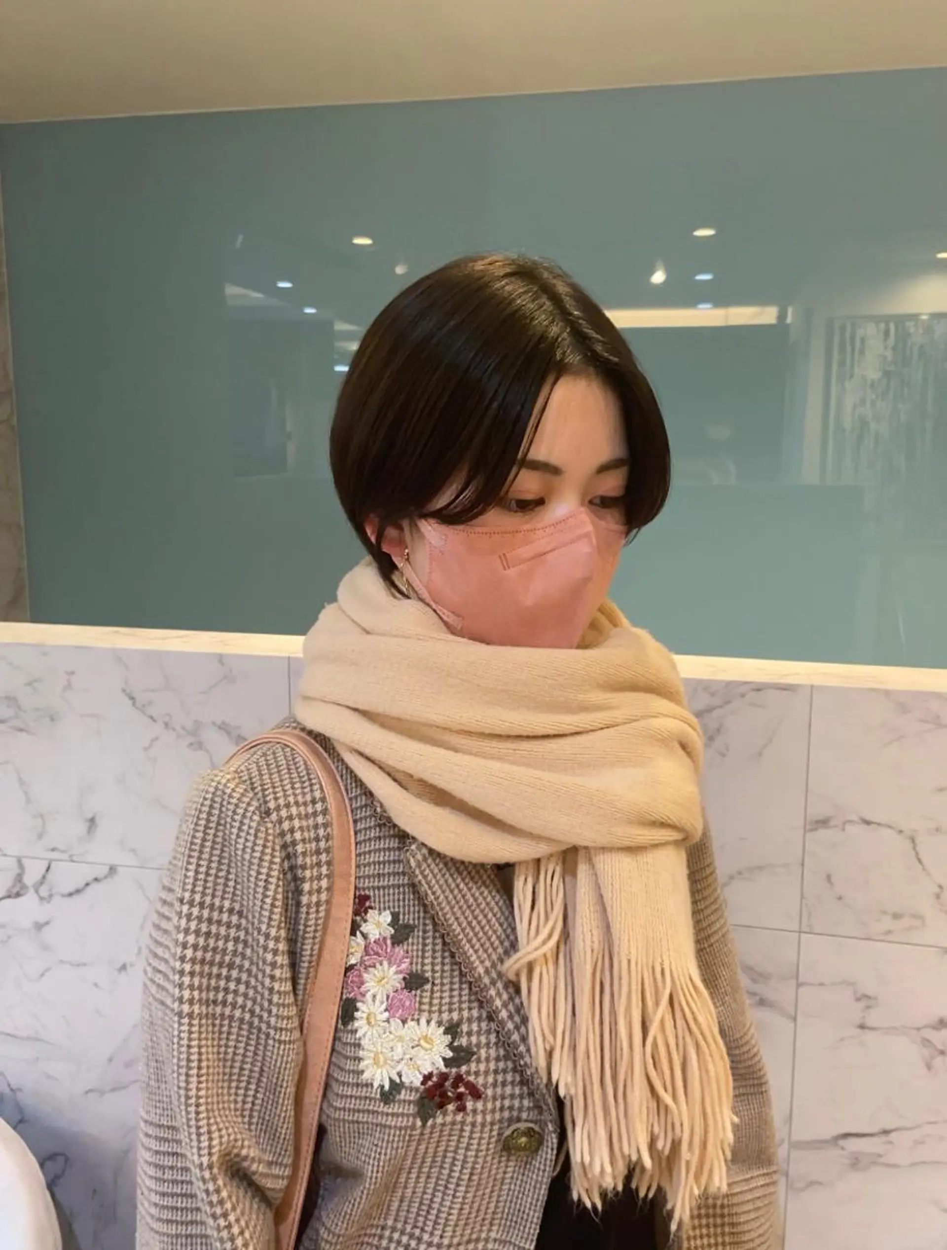 ショート 似合わせカット ショートヘア カット ユアーズヘアーセカンド所属・広島No.1美髪矯正 髪質改善/河村総一郎のヘアスタイル