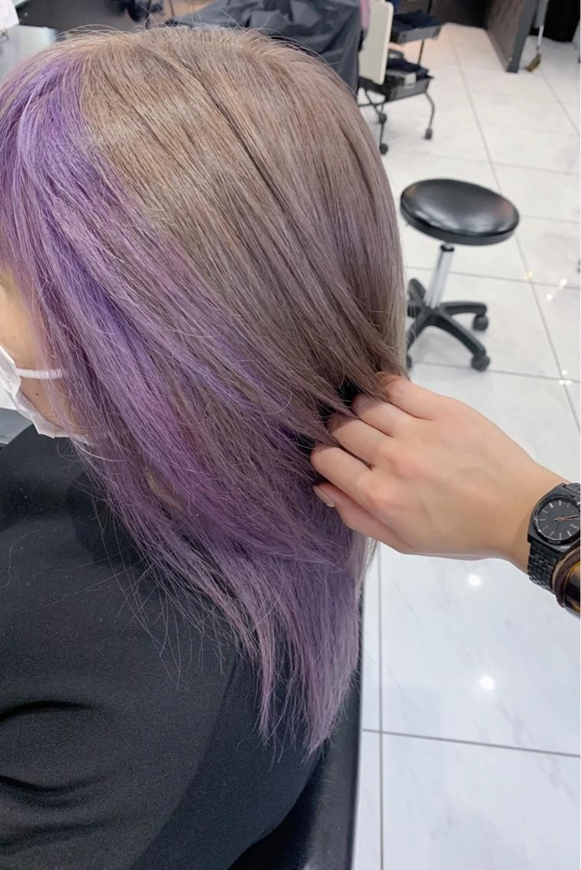 セミロング YUDU🍊 germe/ジェルムのヘアスタイル