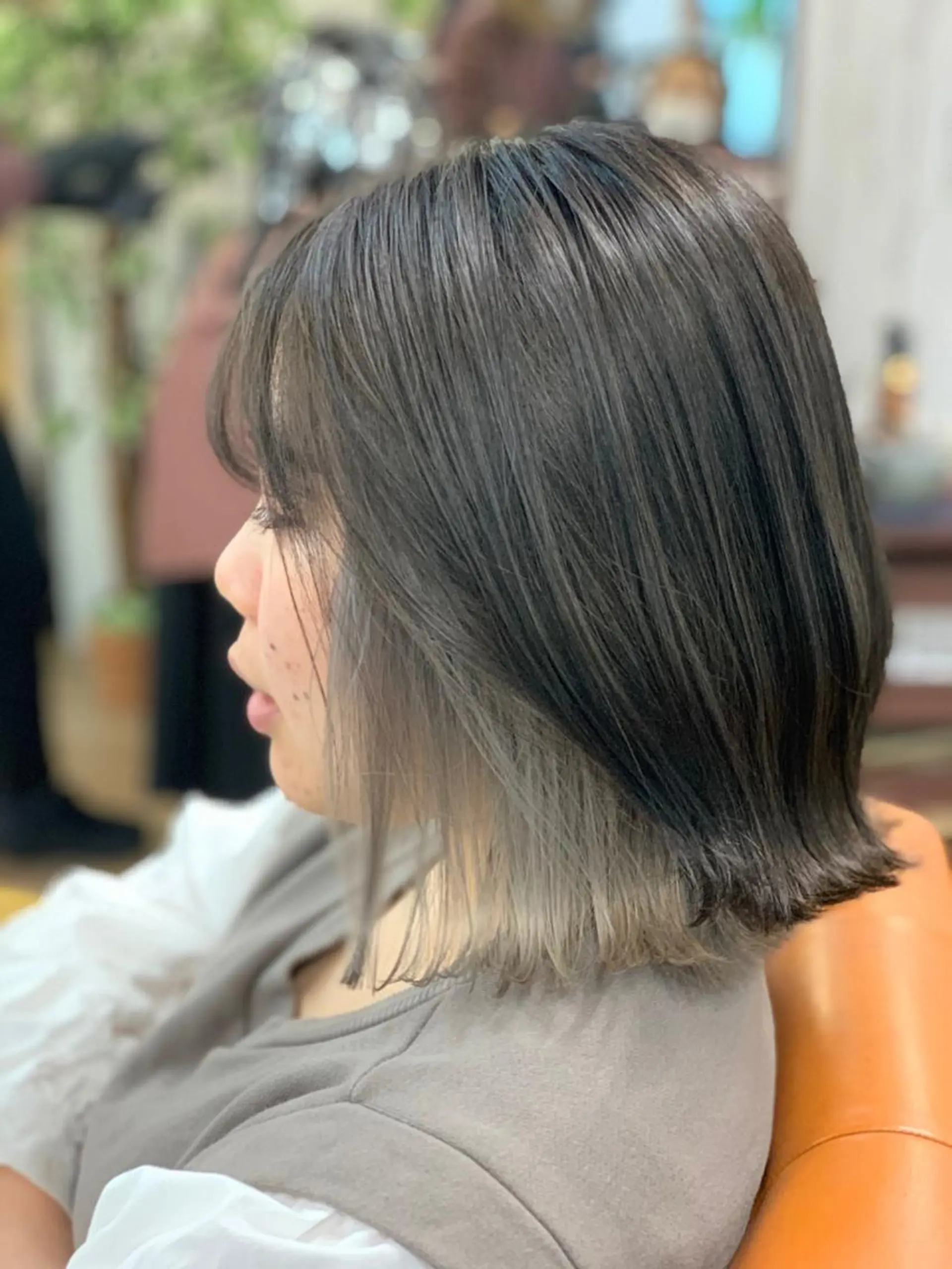 ミディアム カット ヘアカラー 🌟ayame🌟 小野寺諒のヘアスタイル