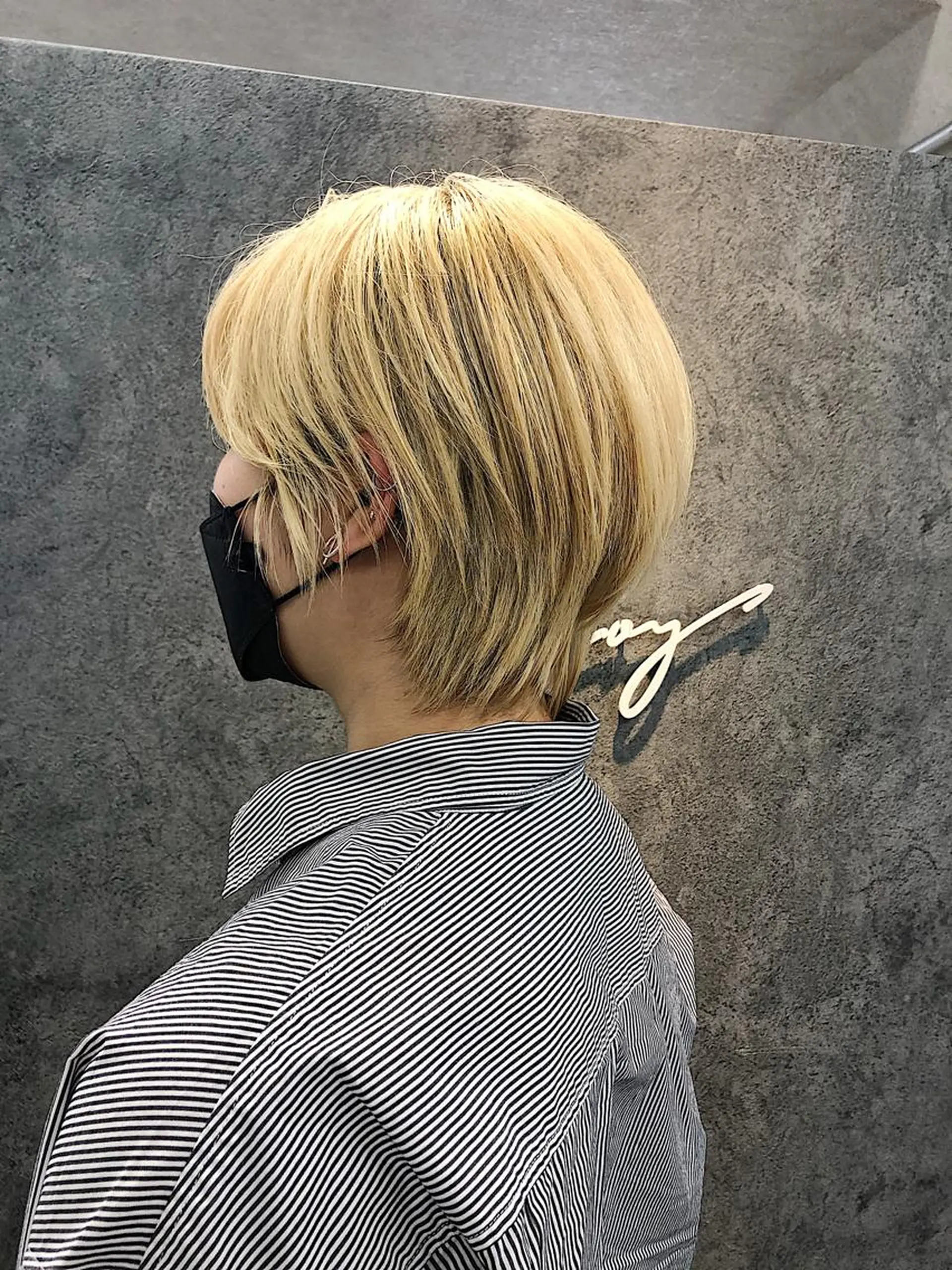 ショート ハンサムショート ショートヘア カット 所渉/韓国レイヤー /ウルフカットのヘアスタイル