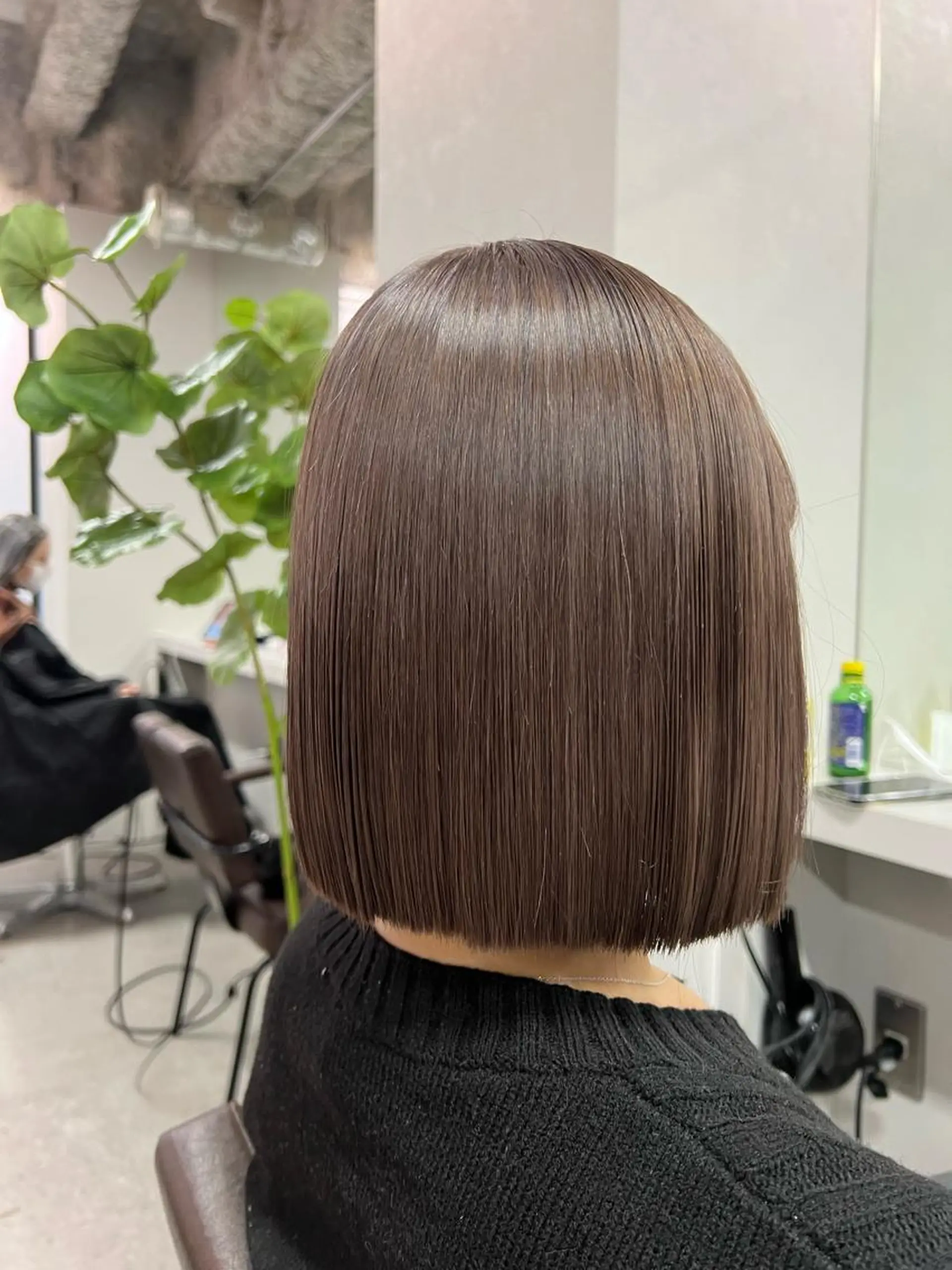 ショート カラー ヘアカラー トリートメント ハイトーン&髪質改善 ＆韓国エクステ🤎のヘアスタイル