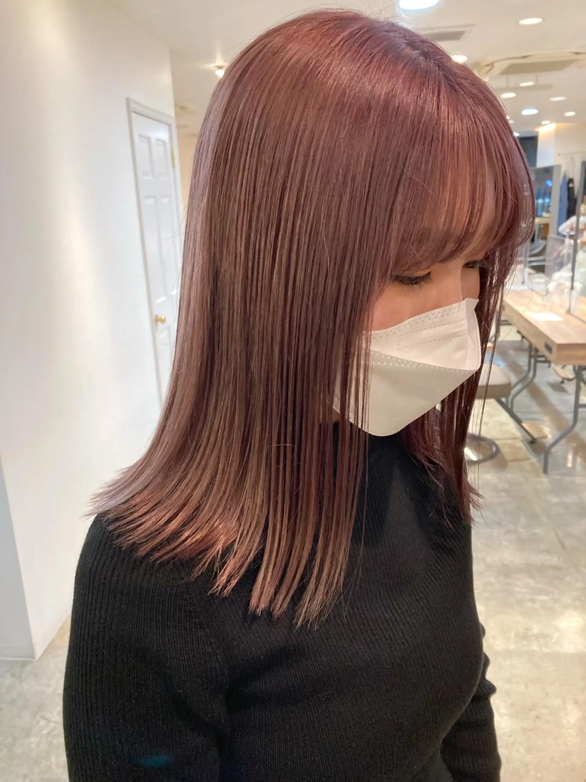 ミディアム ヘアカラー カラーリスト菅野 竜矢🌈のヘアスタイル