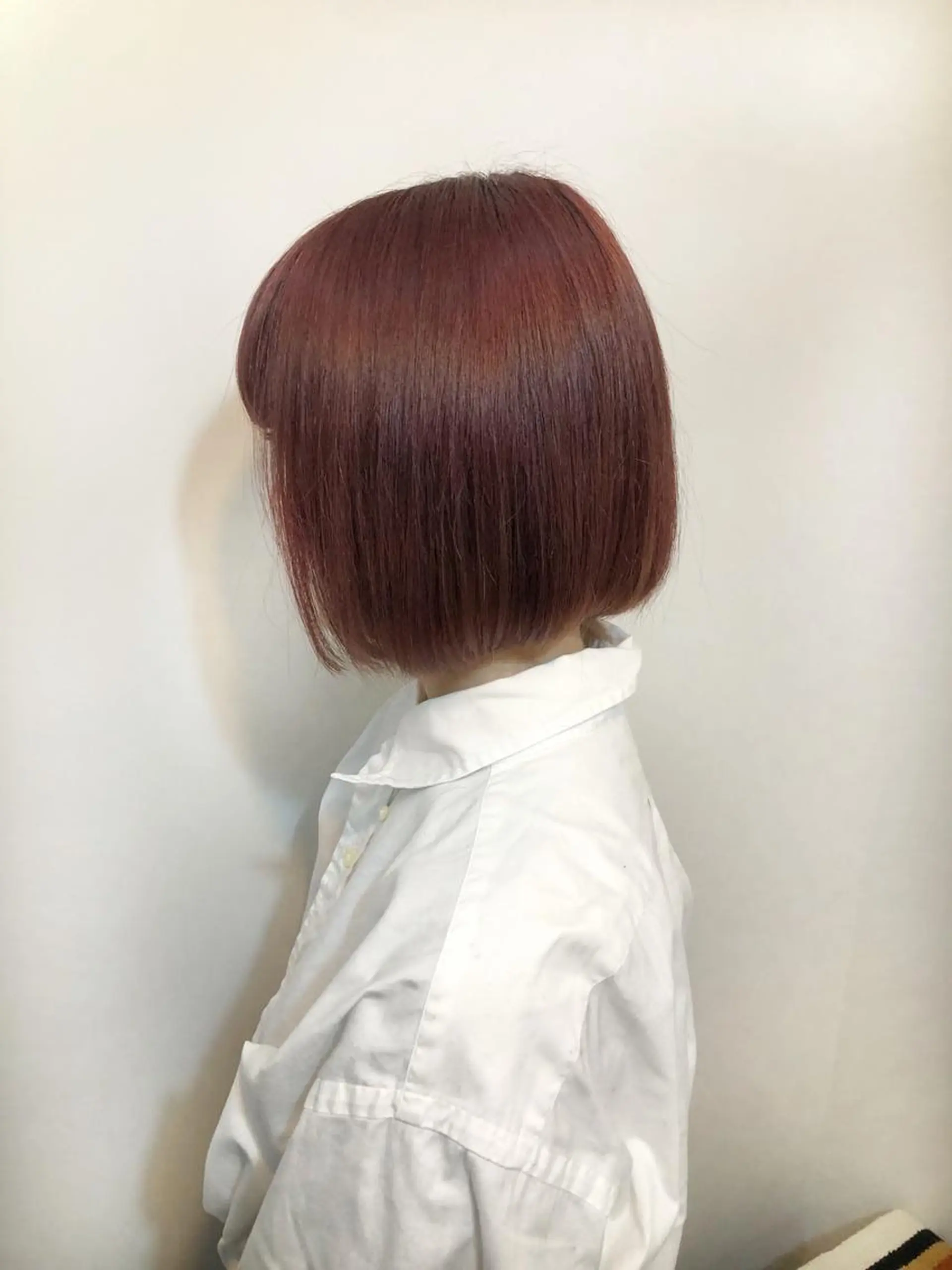 ミディアム カラー ブリーチ ブリーチなしカラー ボブ カット ヘアカラー 女性リピ90%🍨 🩷佐藤みずきのヘアスタイル