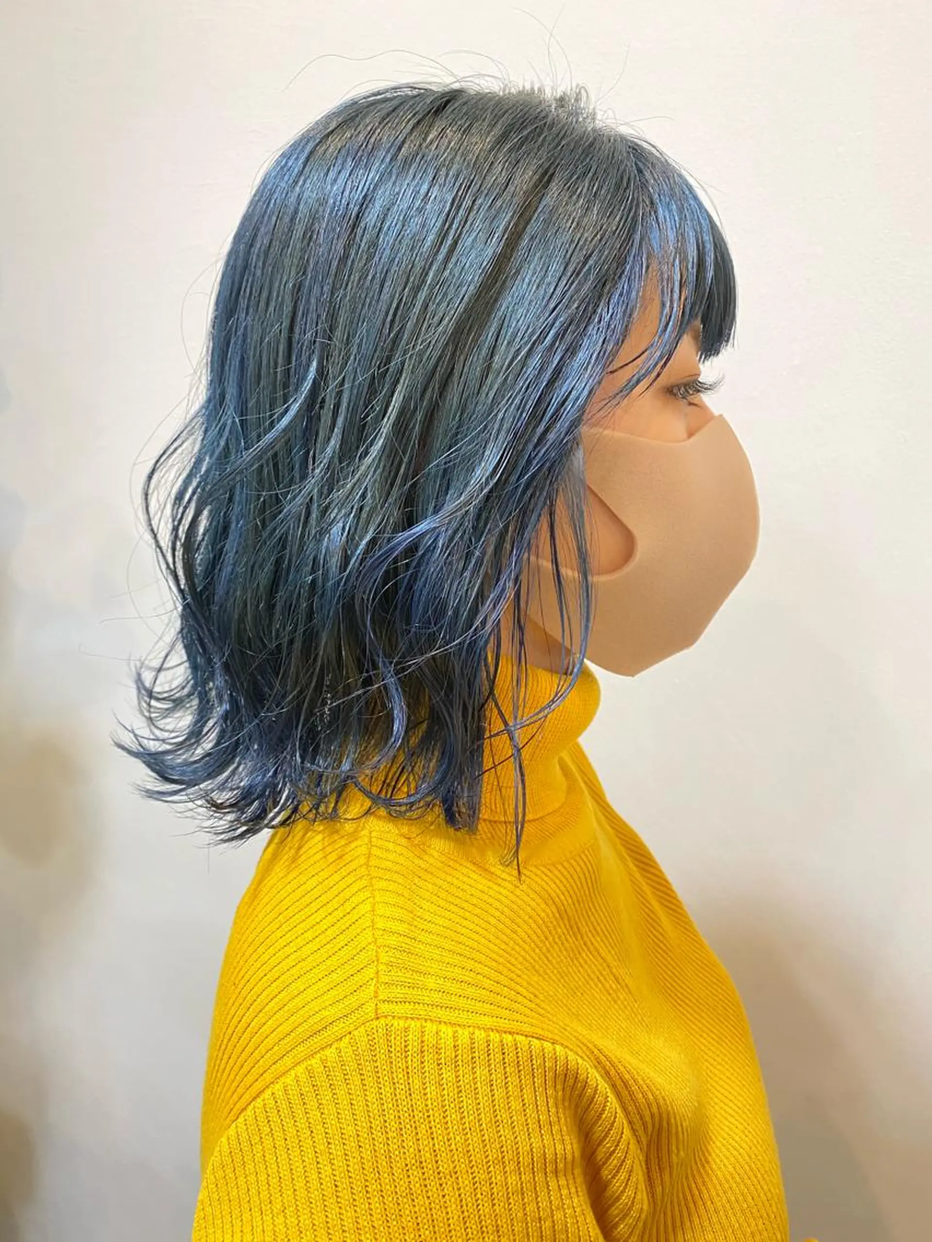 ミディアム 大迫 江梨のヘアスタイル