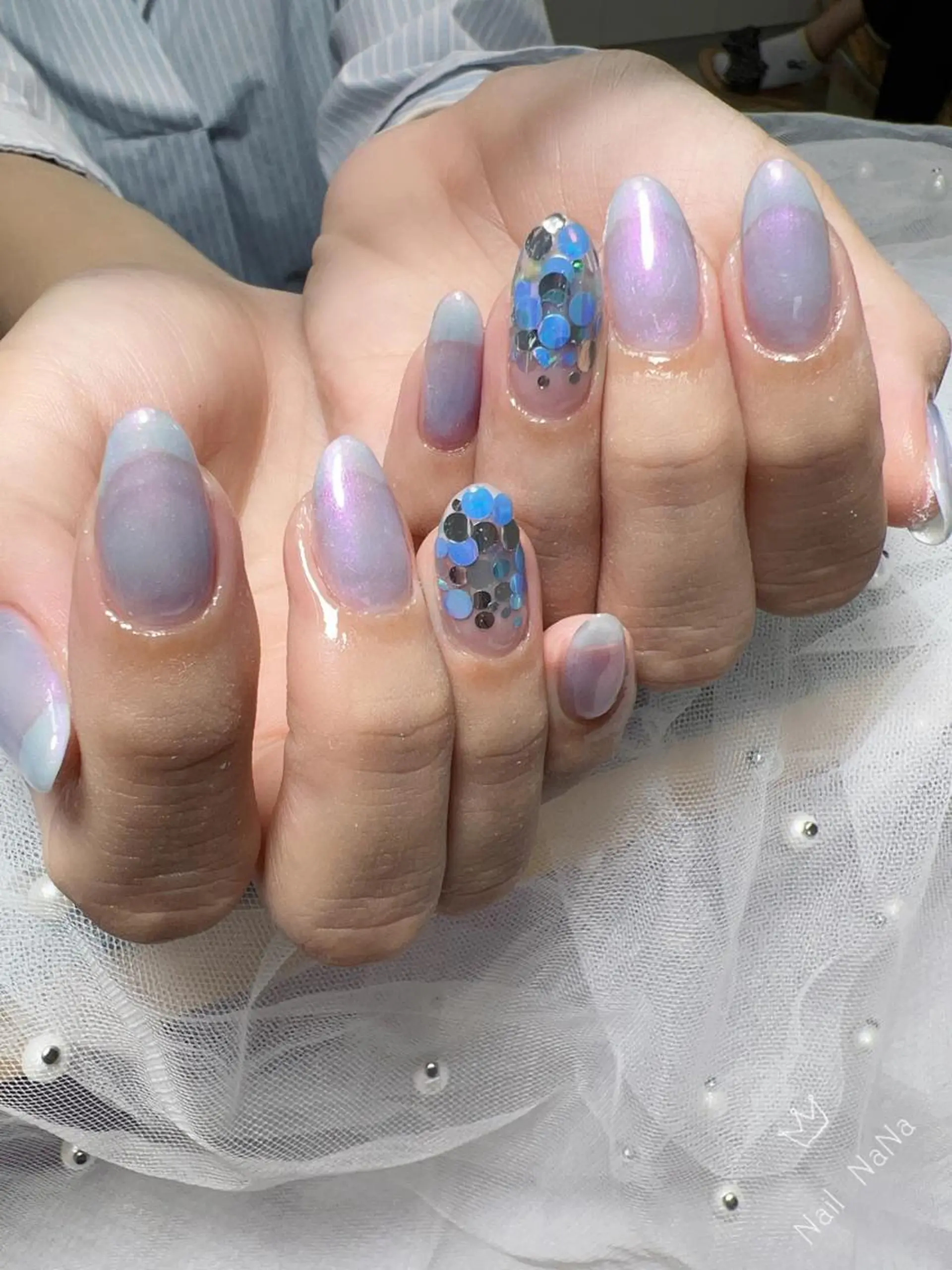 ミディアム カラー ネイル Nail NaNaのネイルデザイン