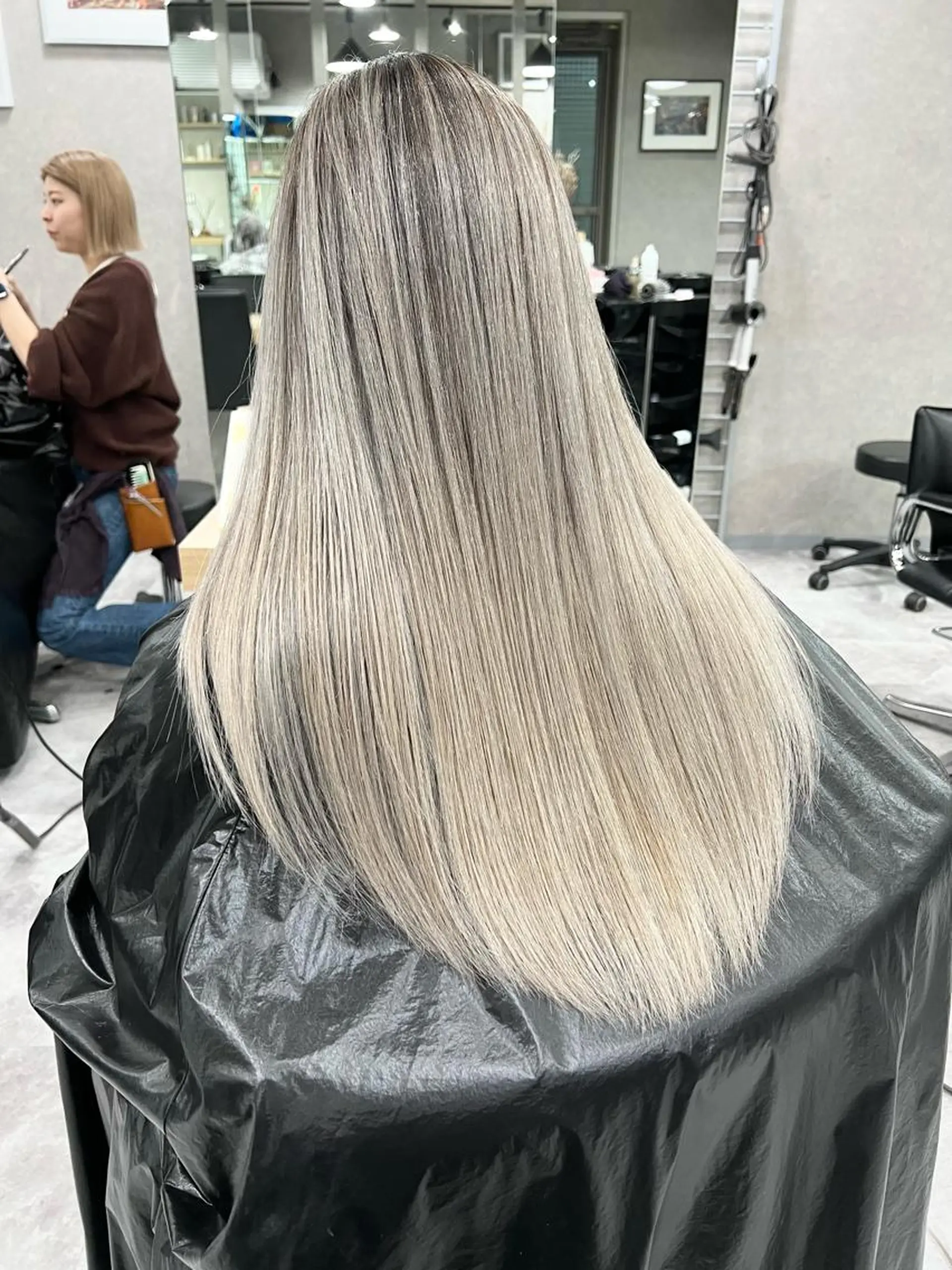 ロング レイヤーカット REDEAL SHIBUYA所属・maya/レイヤー カット/ミインパーマのヘアスタイル