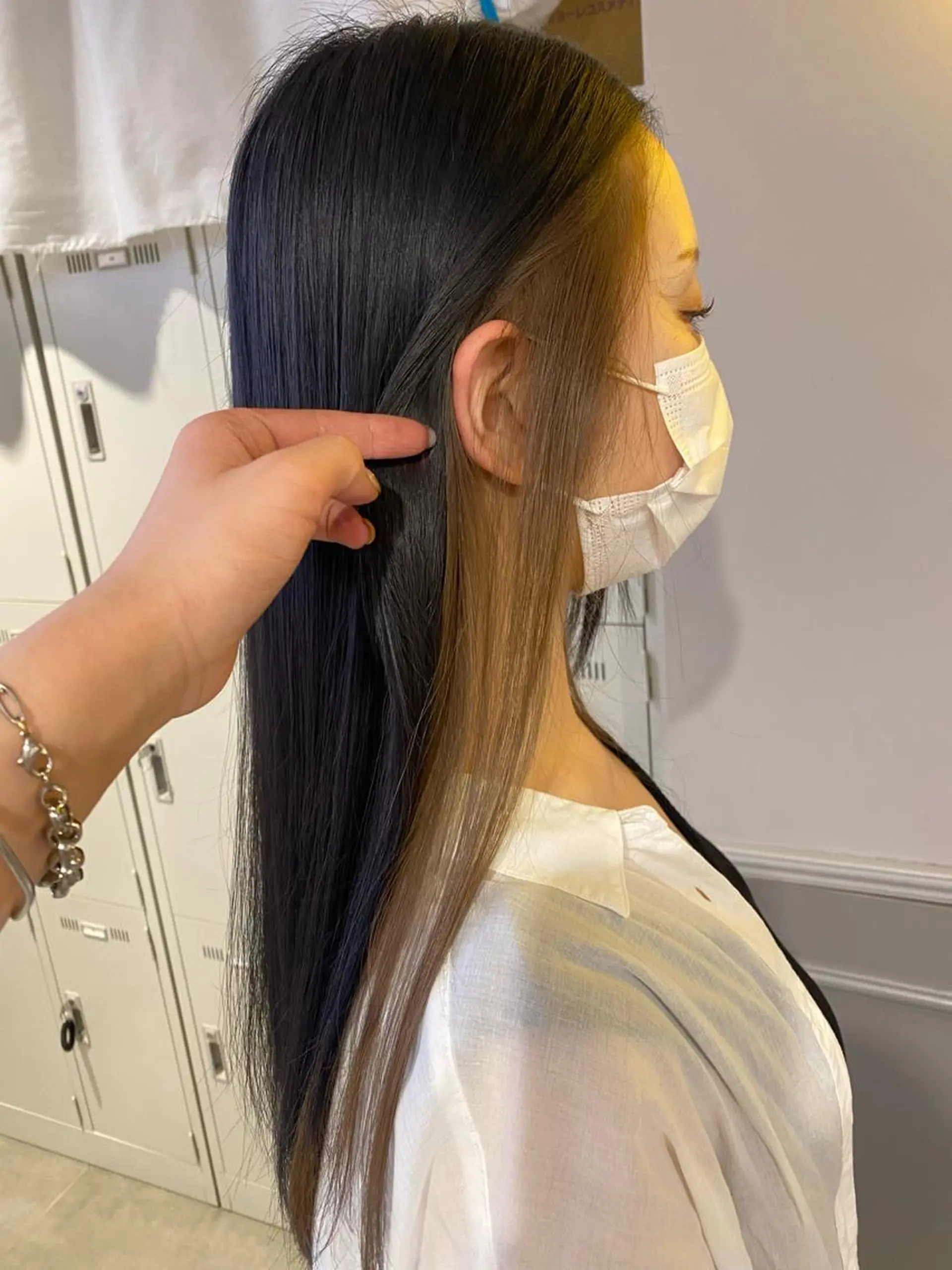 ロング カラー ダブルカラー/ 横浜/JURIのヘアスタイル