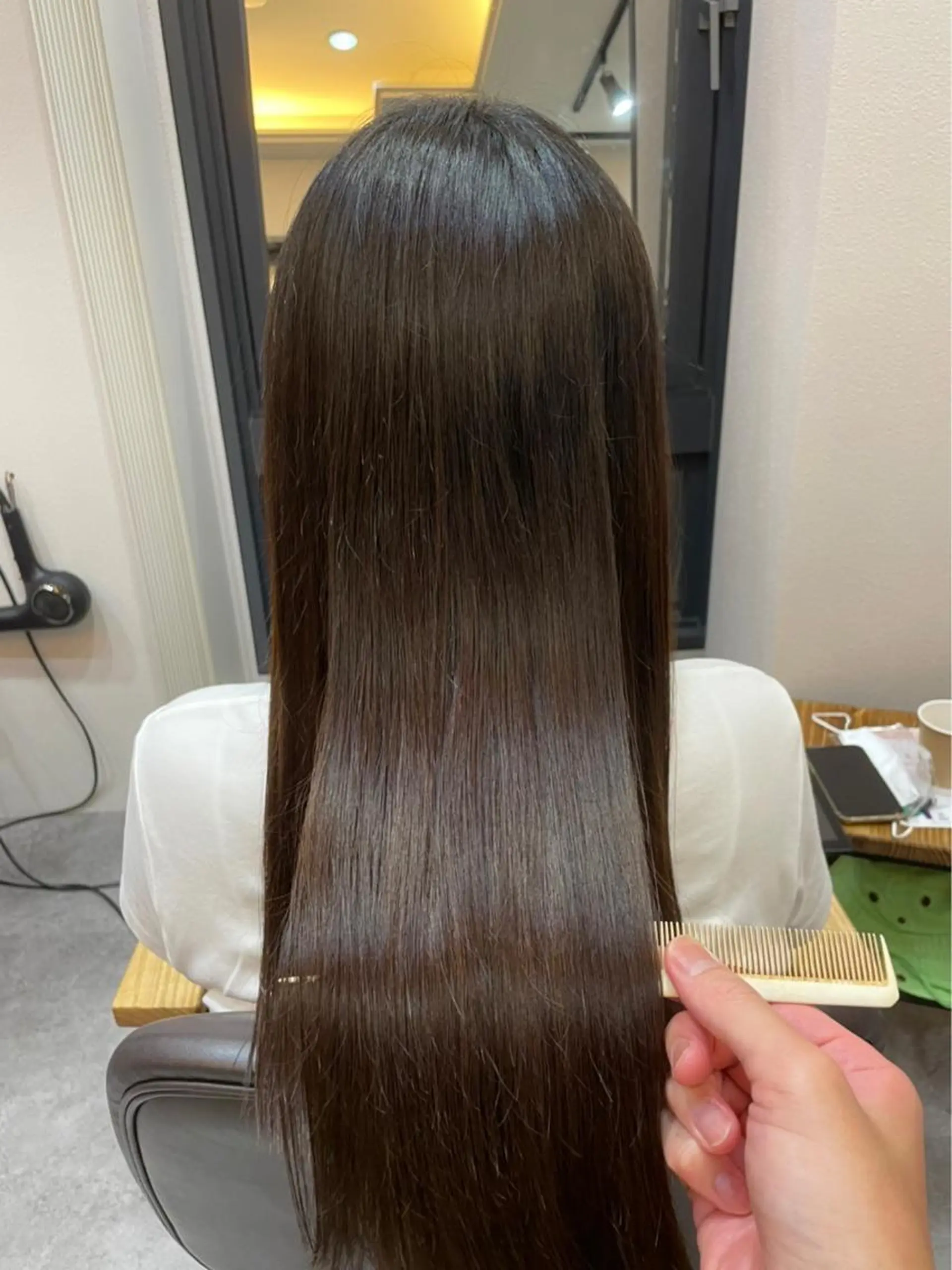ロング 髪質改善 トリートメント ボブ/髪質改善/ soiナカジママドリのヘアスタイル