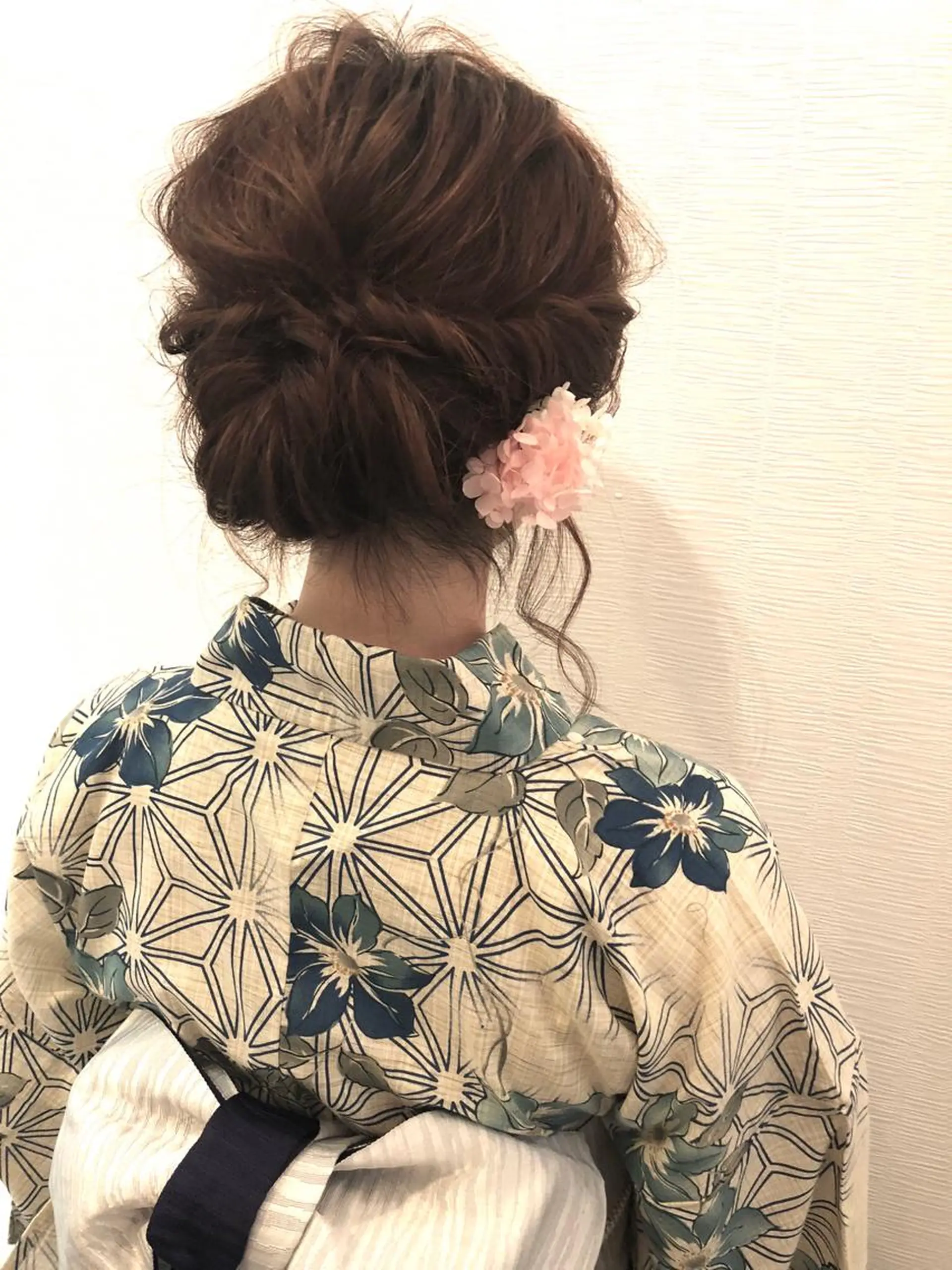 ミディアム ヘアアレンジ 平川 友希子のヘアスタイル