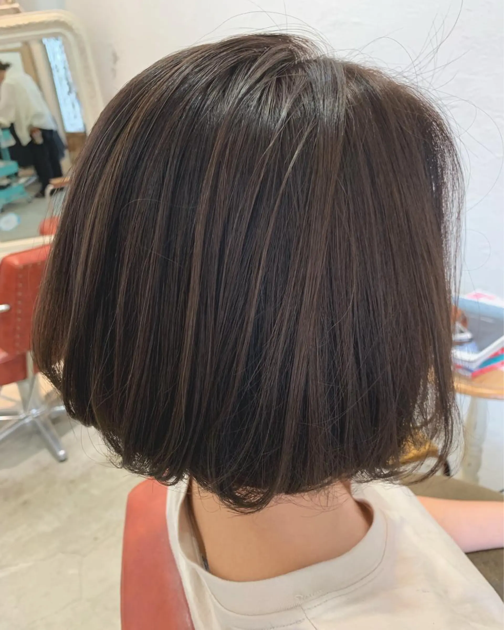 ショート カラー カット ヘアカラー fio マナミのヘアスタイル