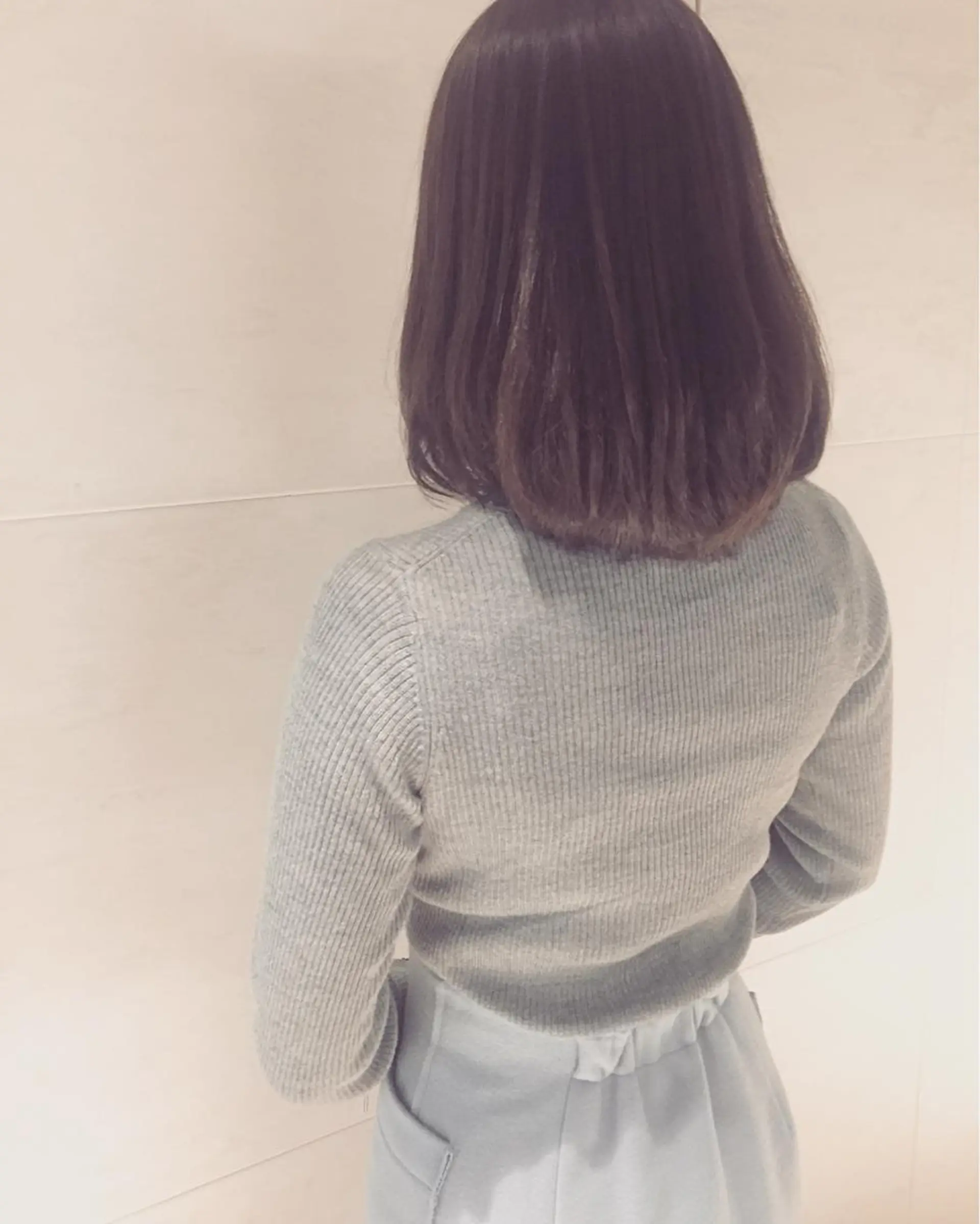 セミロング カット ヘアカラー トリートメント 🌈ウルトワ水素 髪質改善naru🌈のヘアスタイル