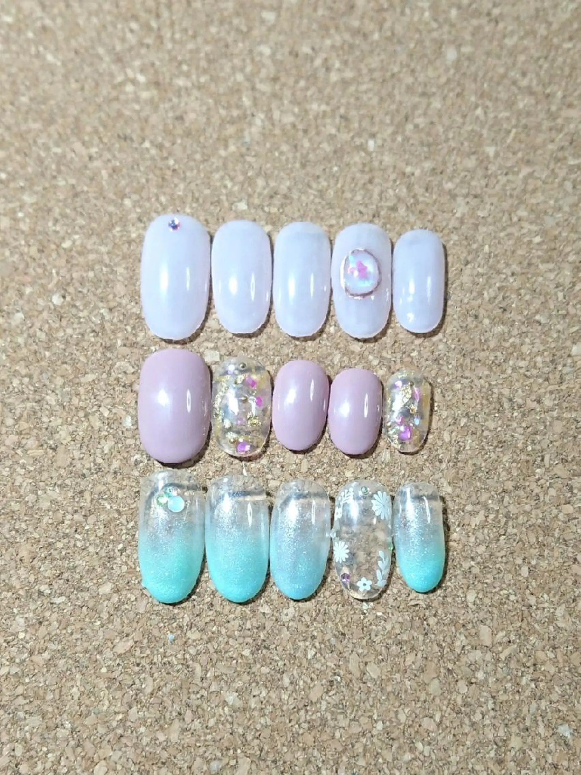 ネイル ハンドネイル 林 珠里のネイルデザイン