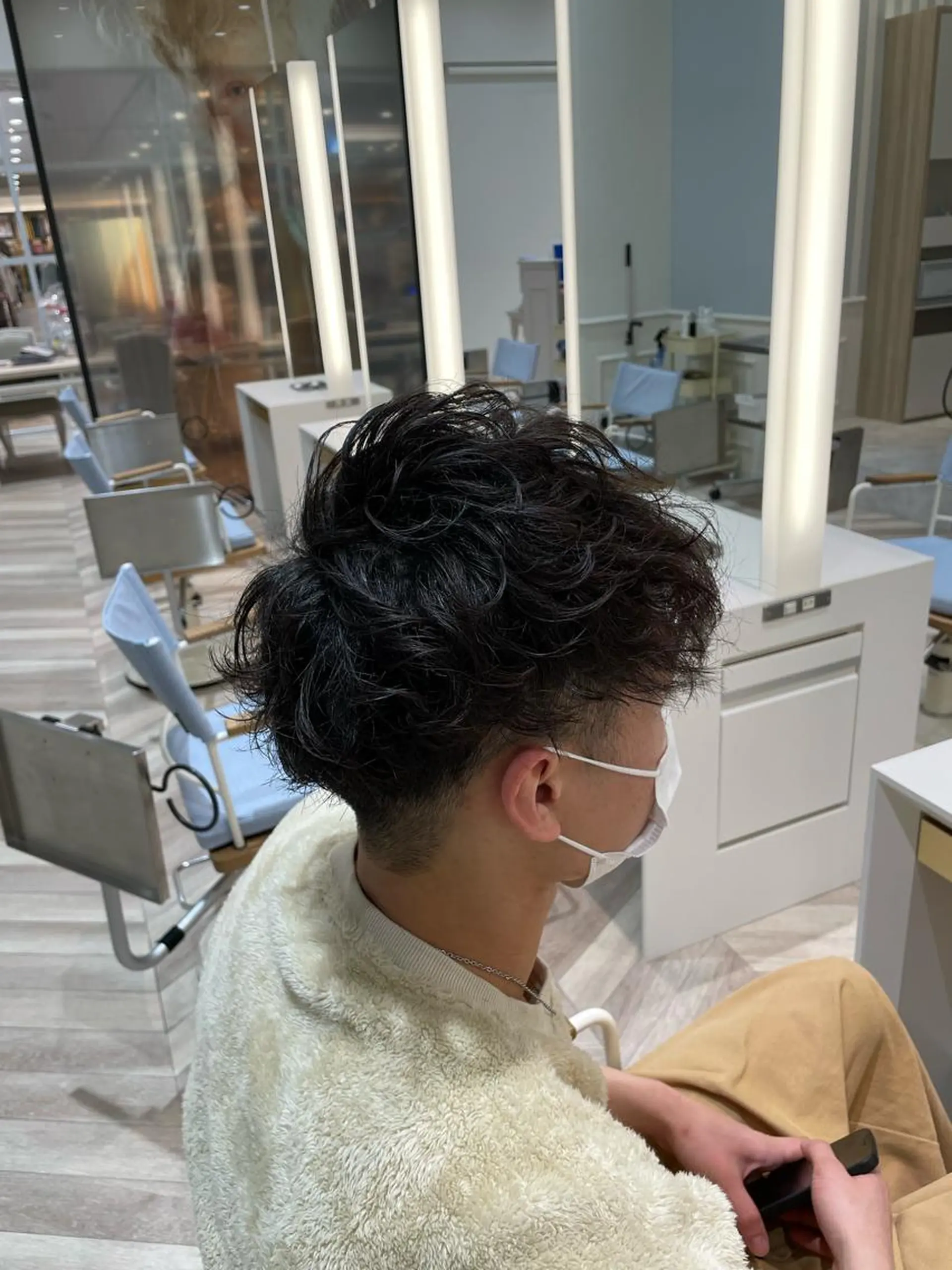 パーマ メンズ 淡路上新庄/髪質改善 .艶カラー/野口春貴のヘアスタイル