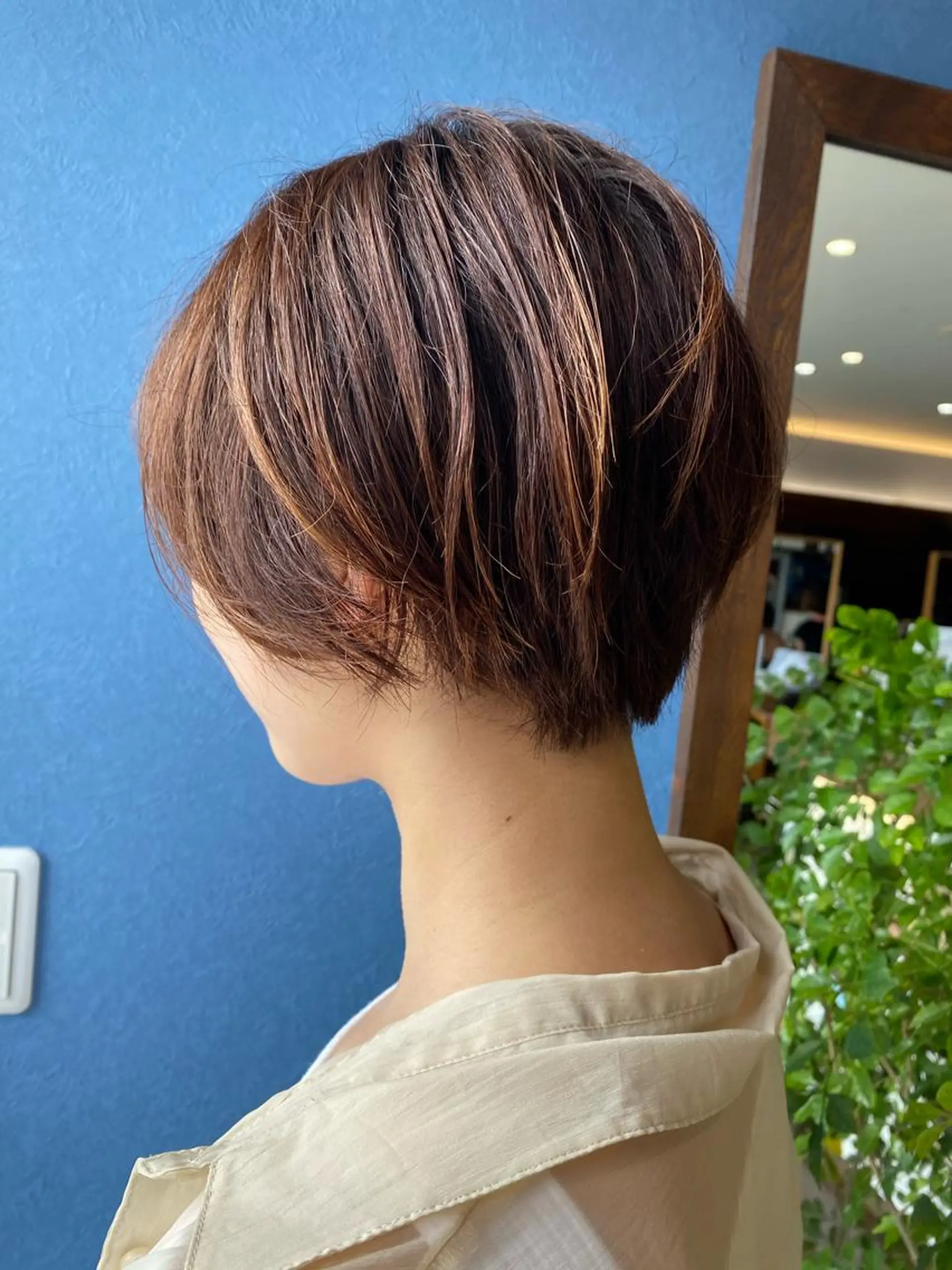 ショート 大内 郁のヘアスタイル