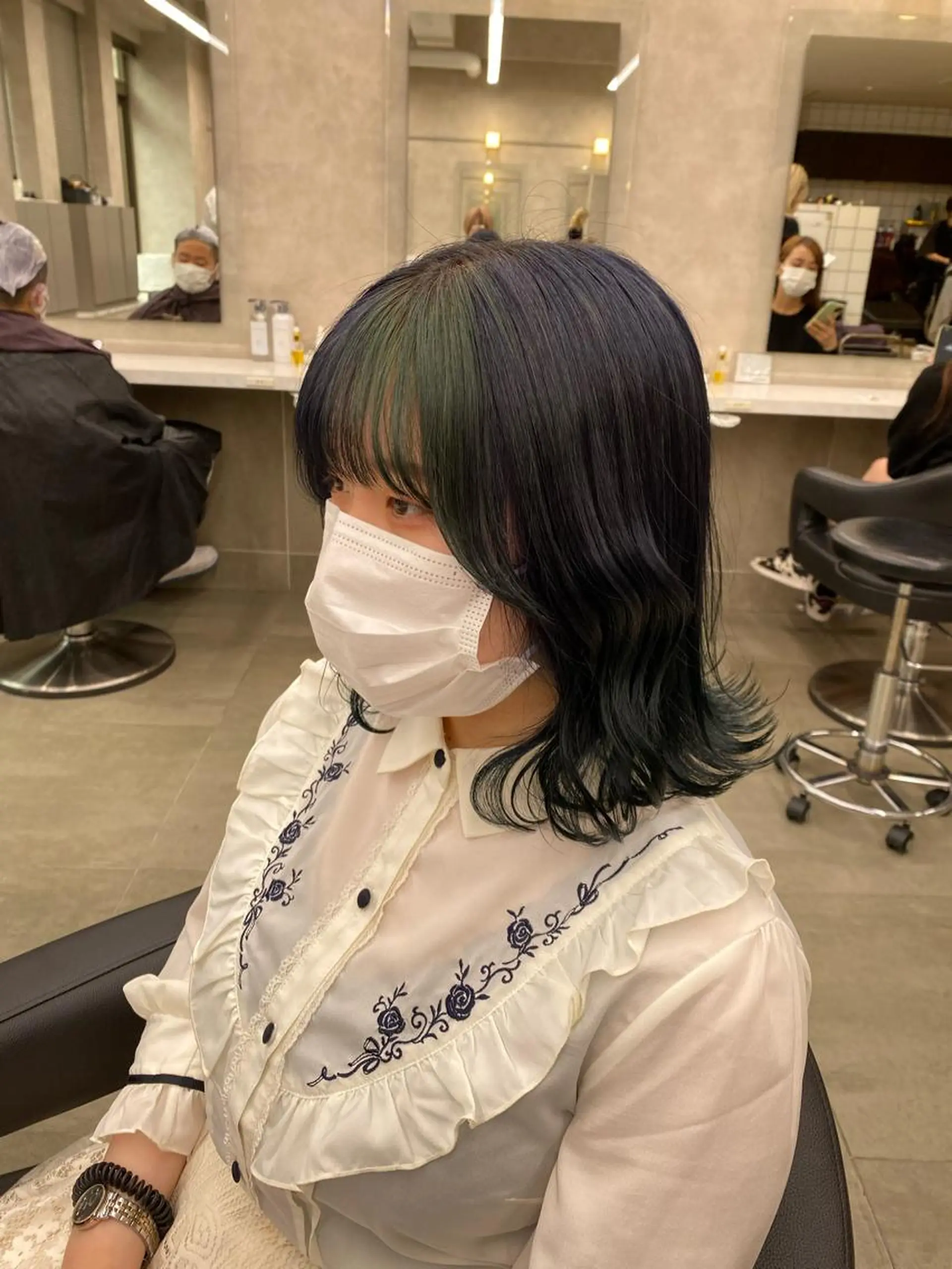 ミディアム カラー ダブルカラー/ 横浜/JURIのヘアスタイル