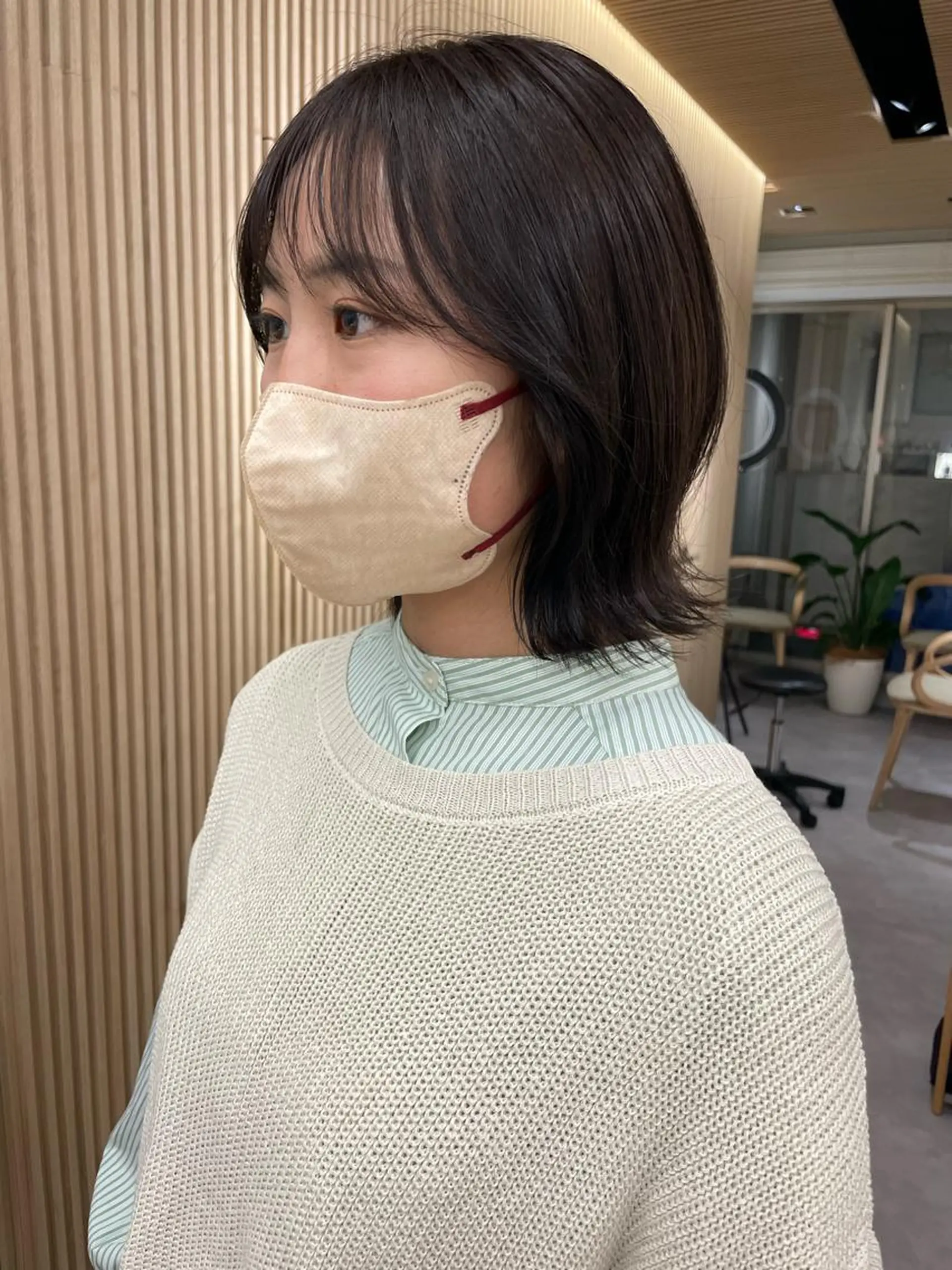 ショート レイヤー縮毛矯正 ささきすずね💗のヘアスタイル