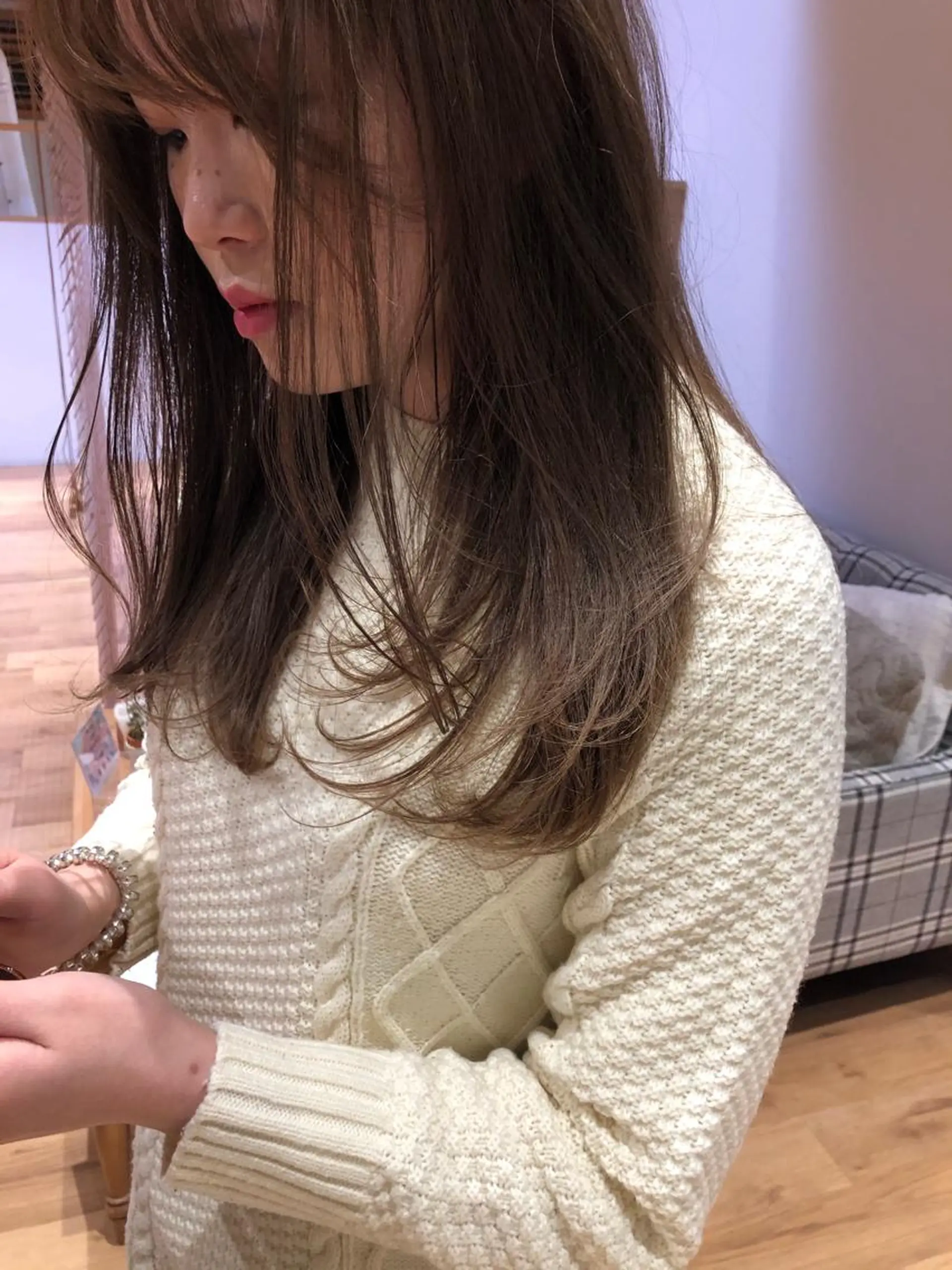 セミロング カラー 美容室Violet所属・伊藤 ひかりのヘアスタイル