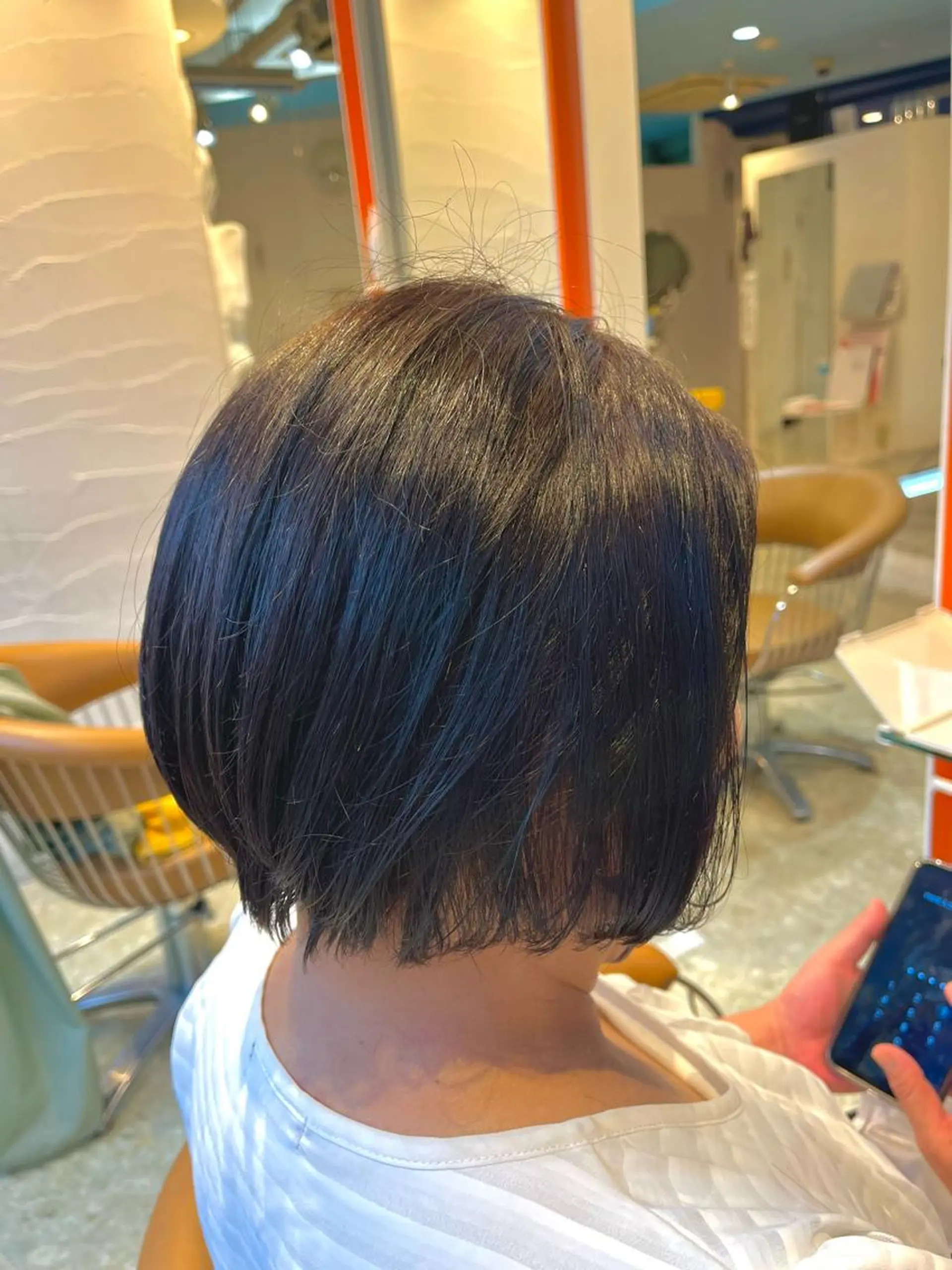 ショート カット うしだ かおるのヘアスタイル