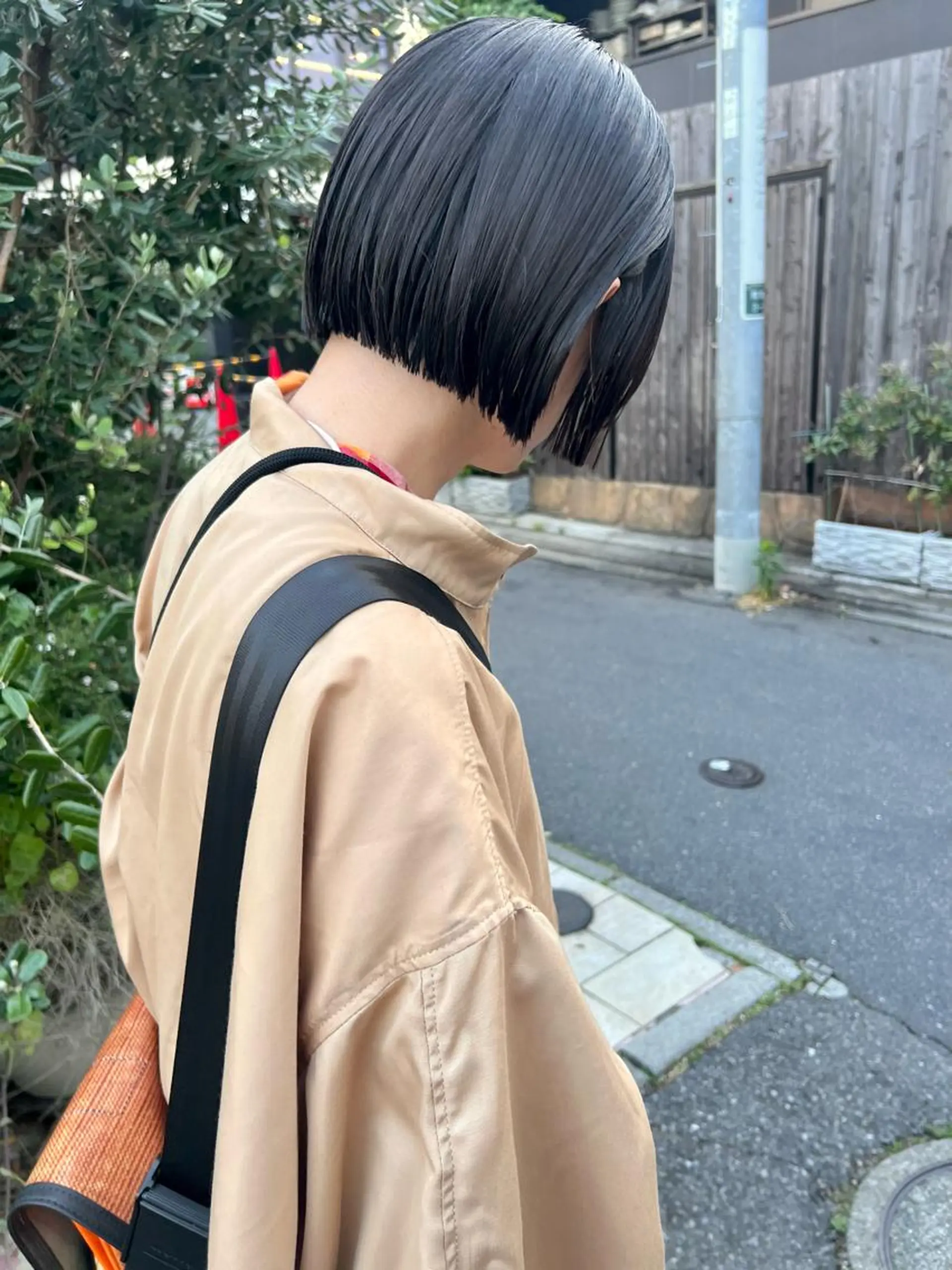 ショート パーマ ボブ ストレートパーマ カット sakoda shunkiのヘアスタイル