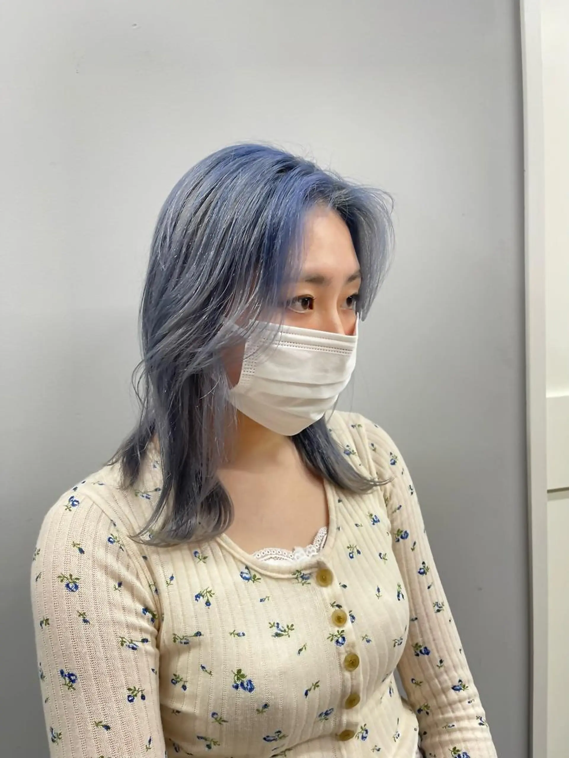 ミディアム カラー ヘアカラー ROCCOeast Rukaのヘアスタイル