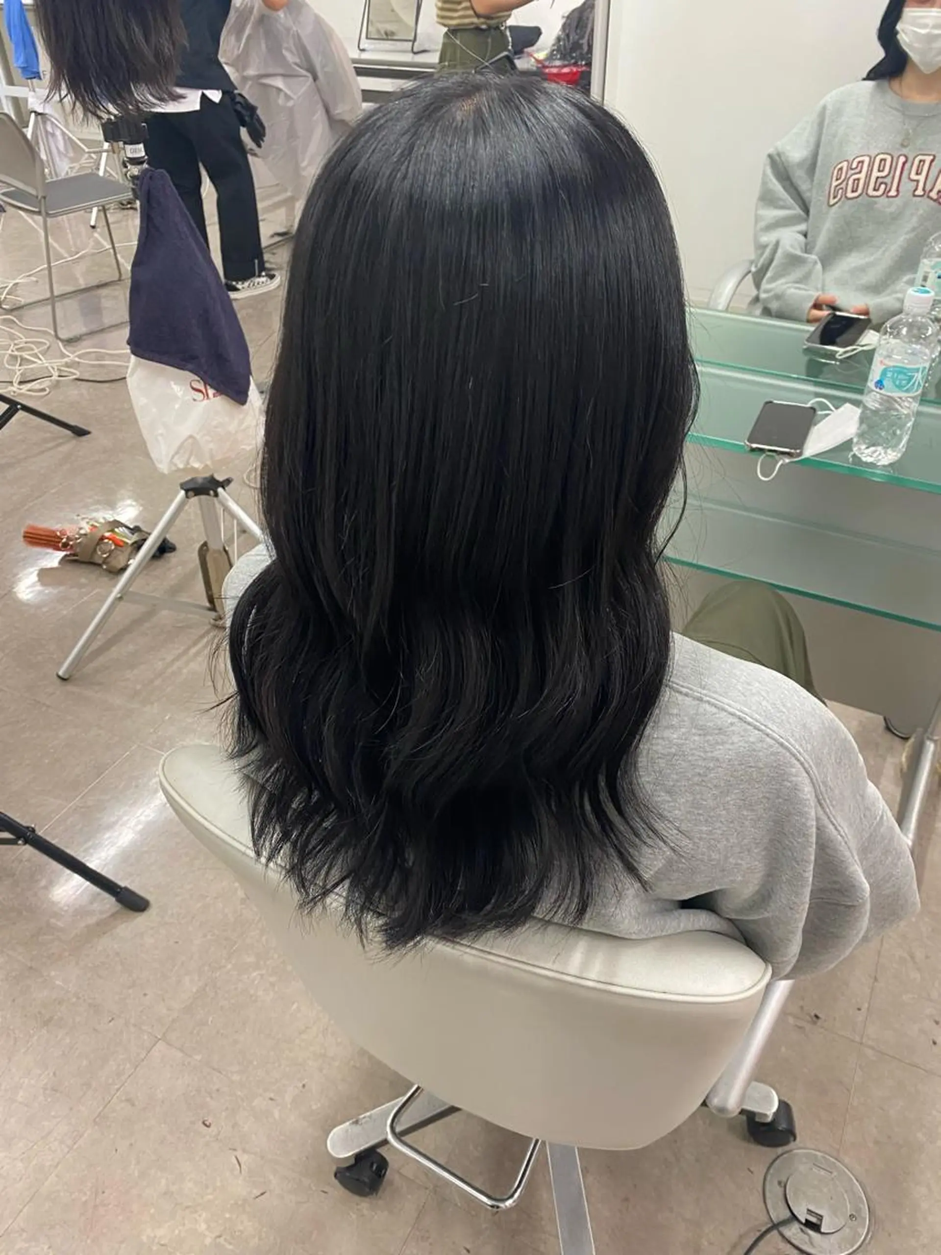 セミロング カラー mio/⭐︎ ブリーチ指名No.1のヘアスタイル