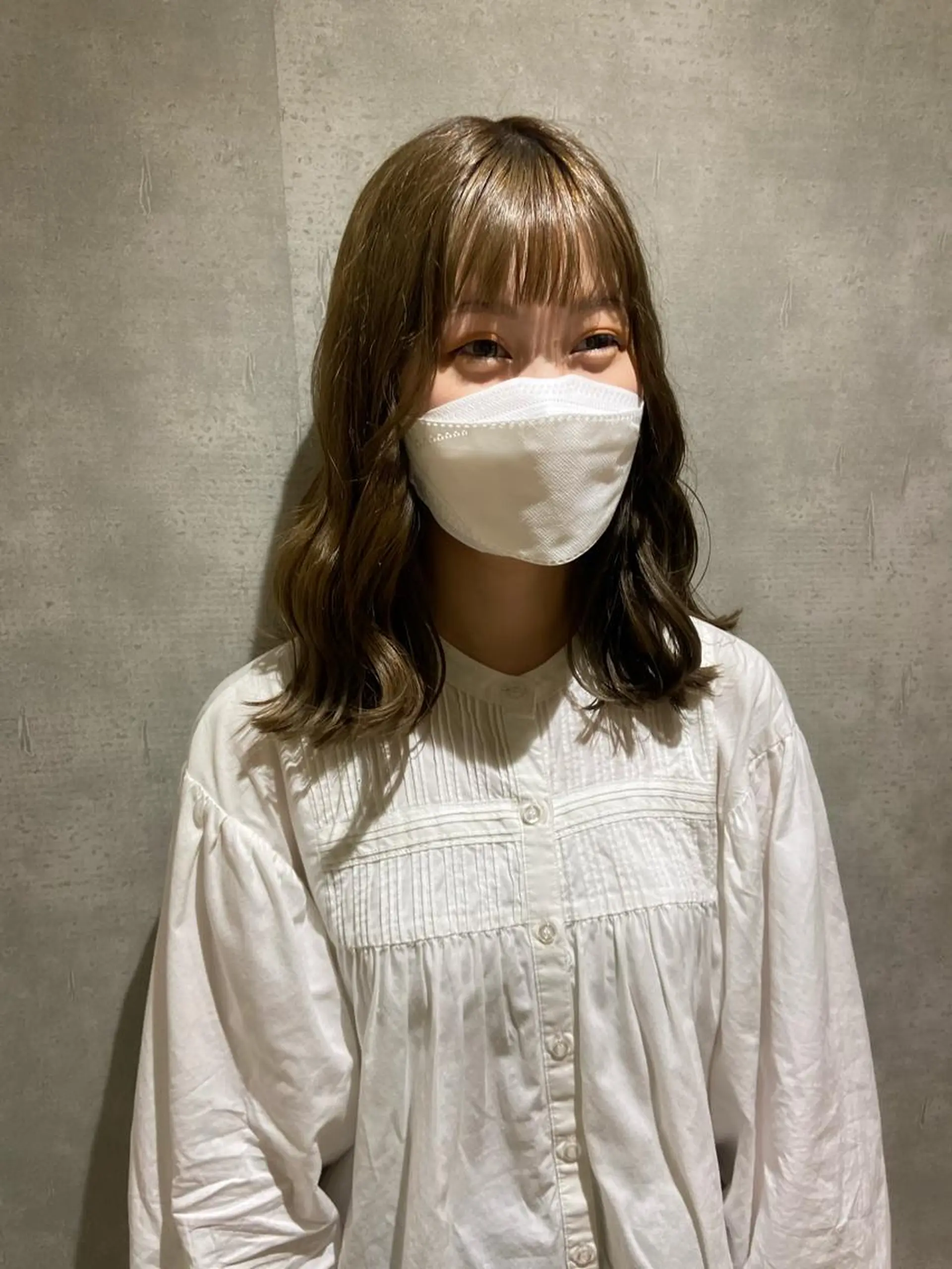 ミディアム 🪽似合わせカラー RENA.🪽🩶のヘアスタイル