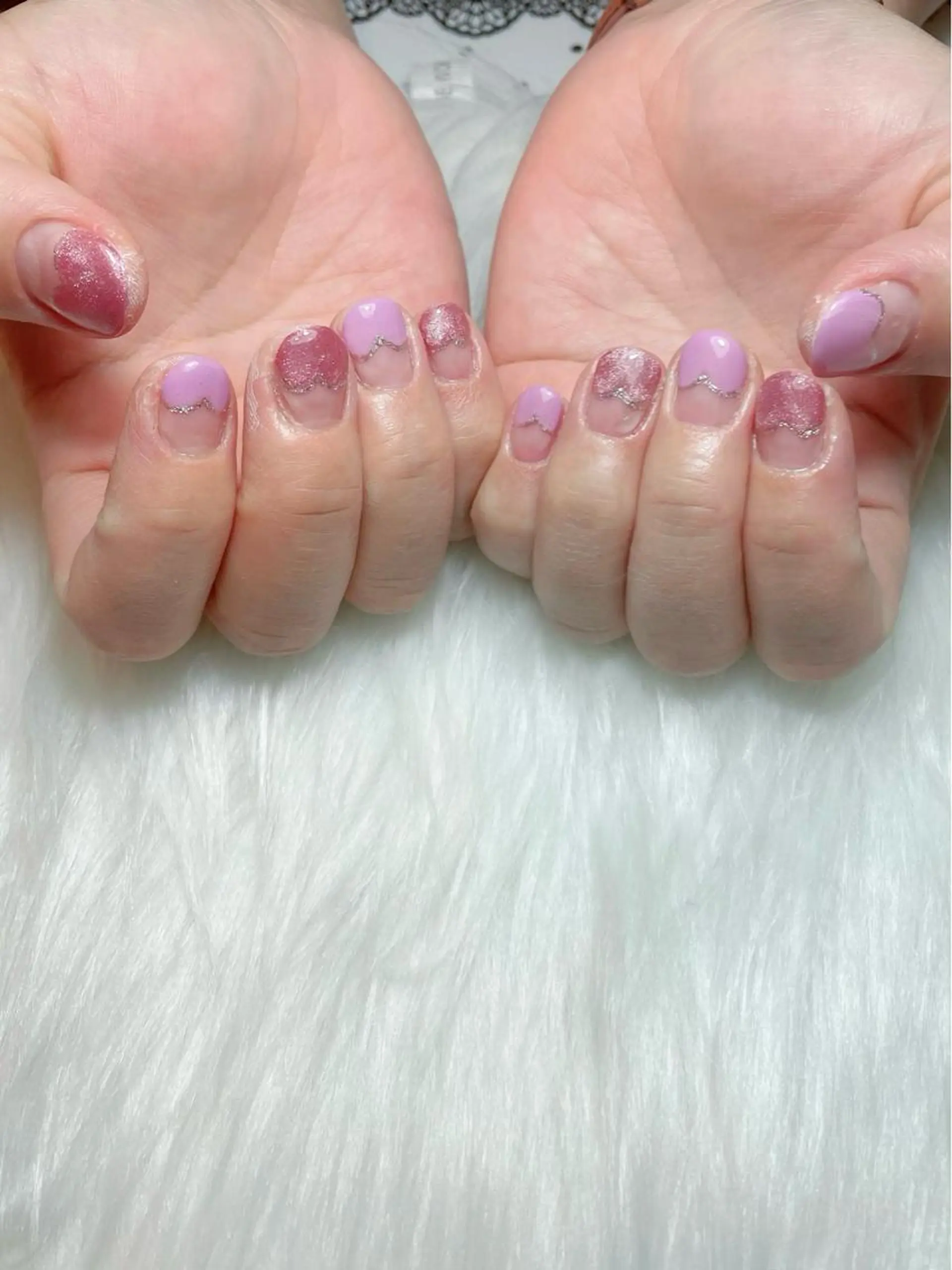 ネイル フレンチネイル 大袋駅東口徒歩2分 alivioのネイルデザイン