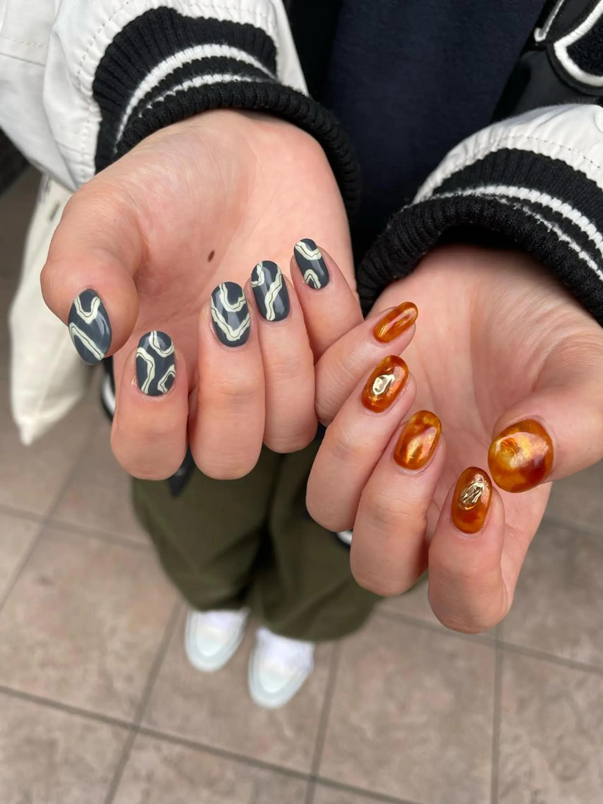 ネイル ニュアンスネイル シンプルネイル percent .%のネイルデザイン