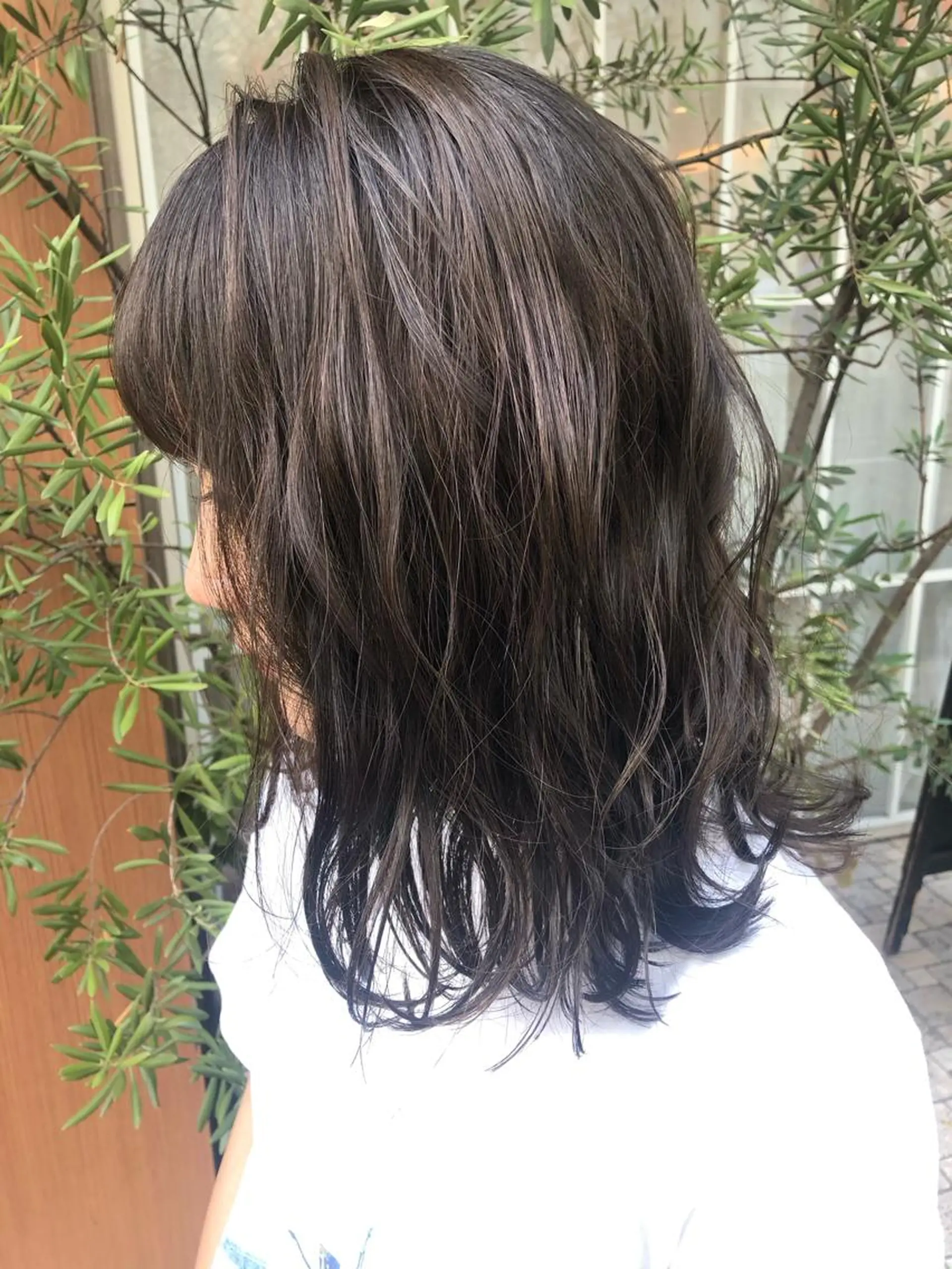 ミディアム カラー ヘアアレンジ ショートボブ💗 ヤマネシオリのヘアスタイル