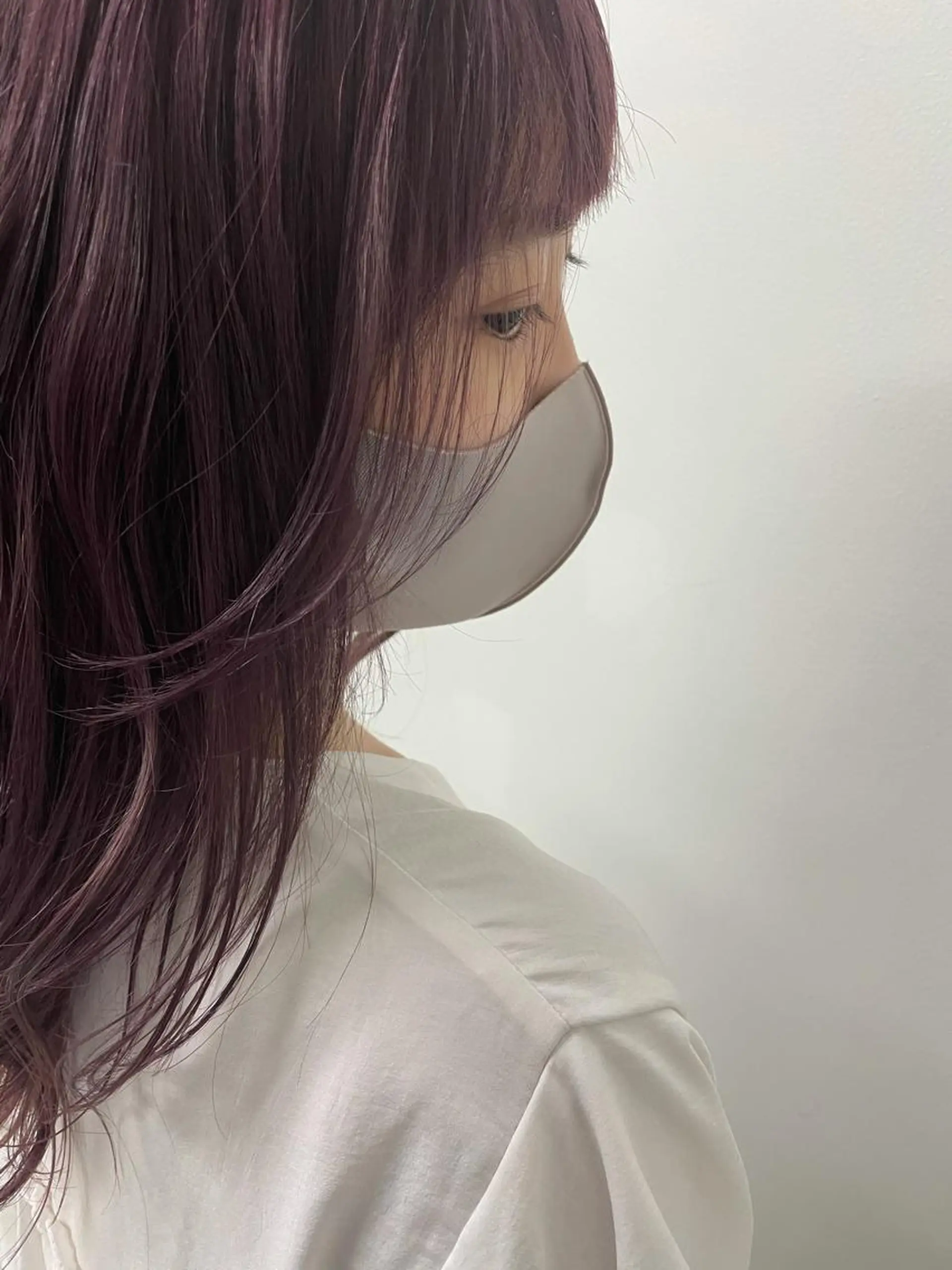 セミロング カラー 🍓 JURiA 🍓のヘアスタイル