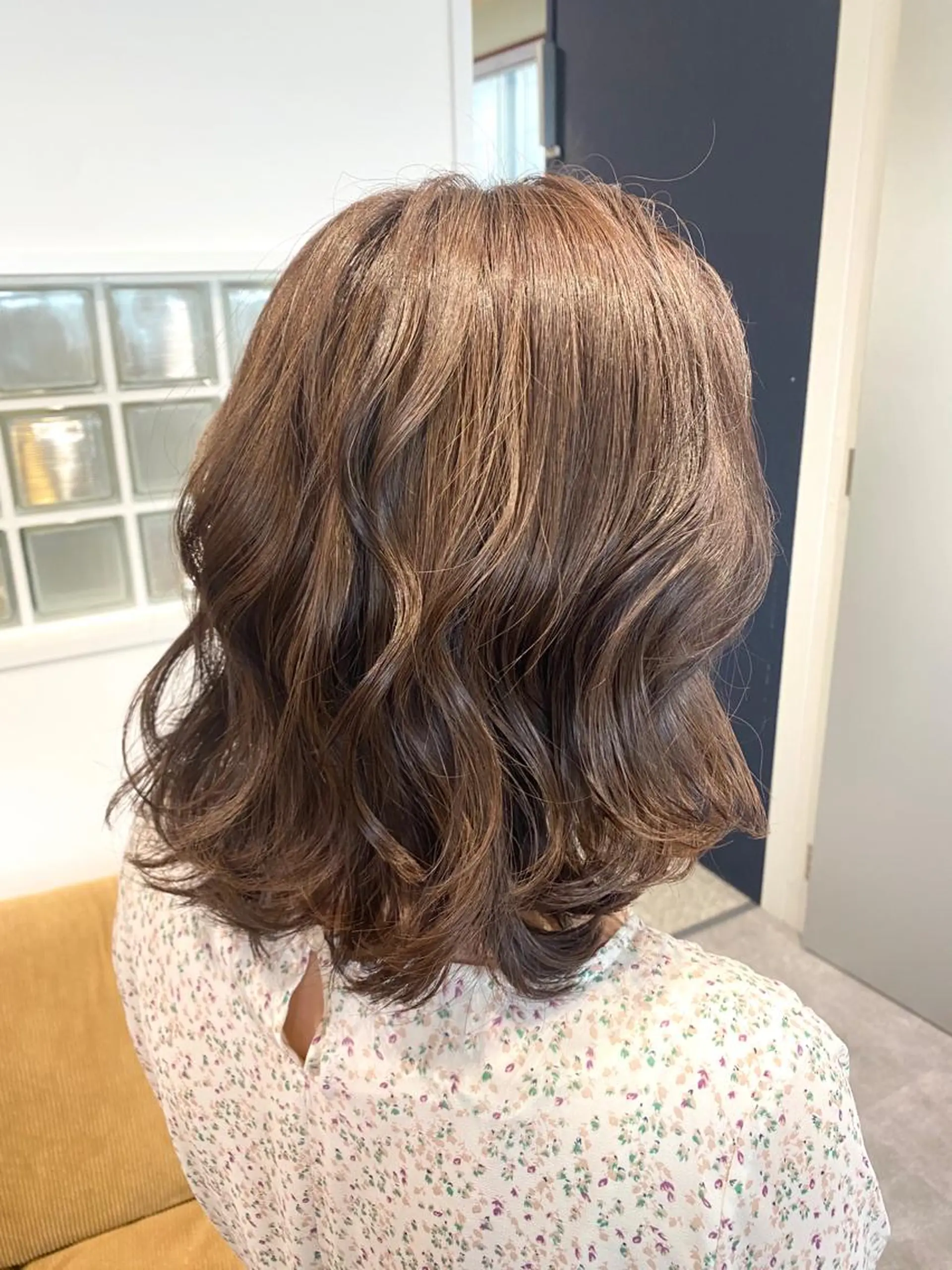 セミロング カラー カット ヘアカラー JIL BLAN所属・JIL BLAN NAOのヘアスタイル