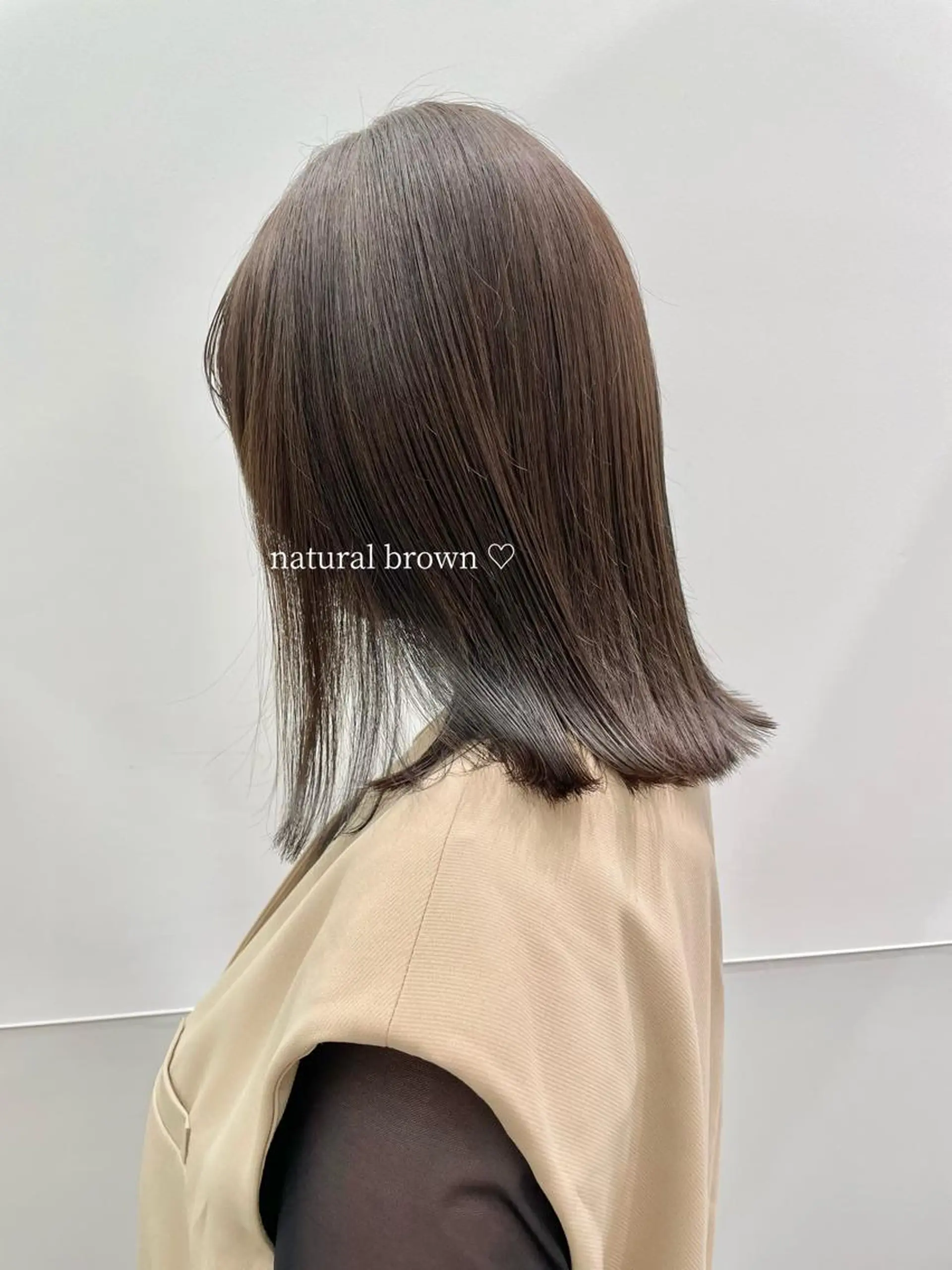 ミディアム 髪質改善 トリートメント salowin銀座6丁目所属・銀座 Megumiのヘアスタイル